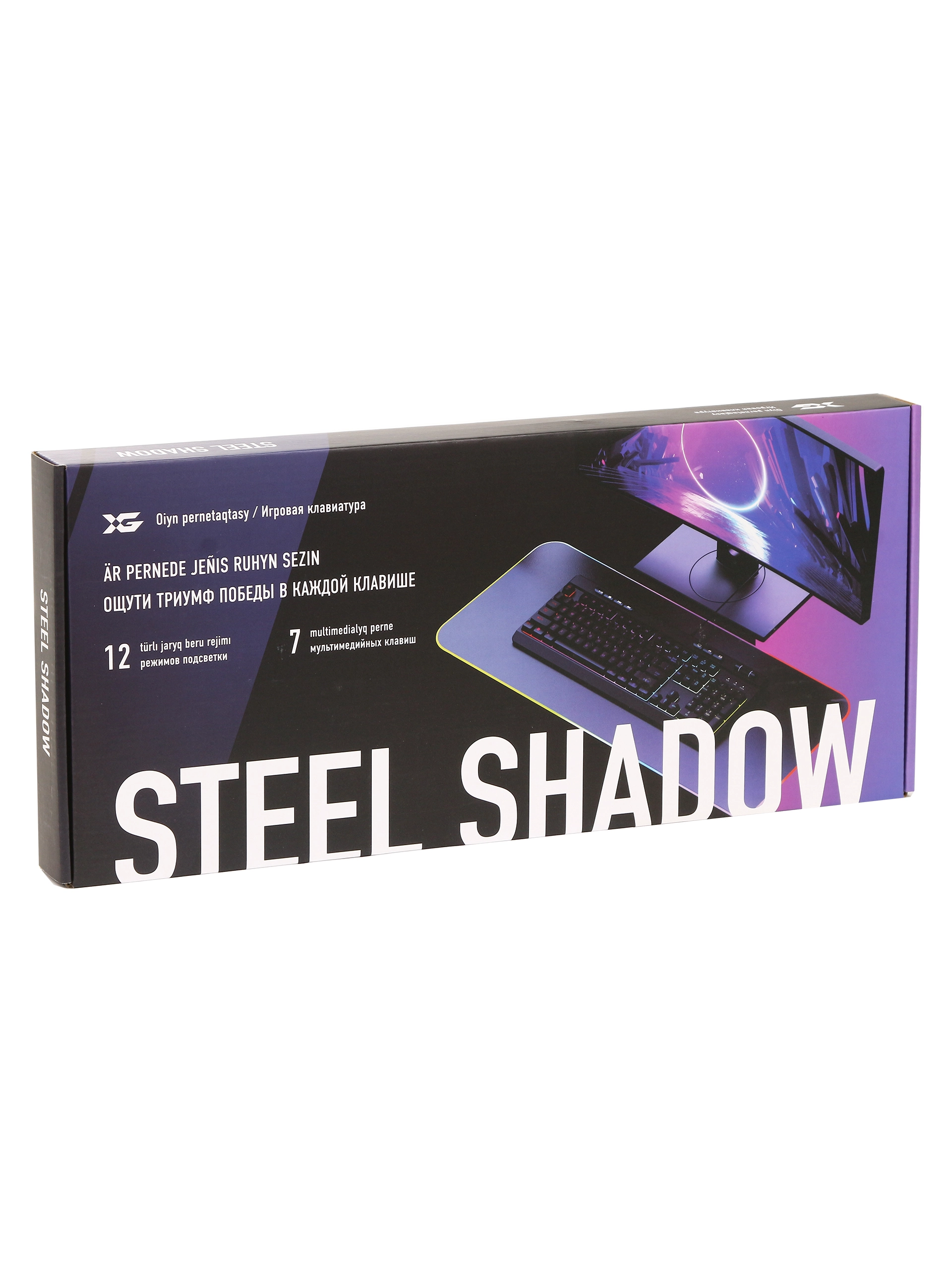 Клавиатура X-Game Steel Shadow, Black, USB — фото 5