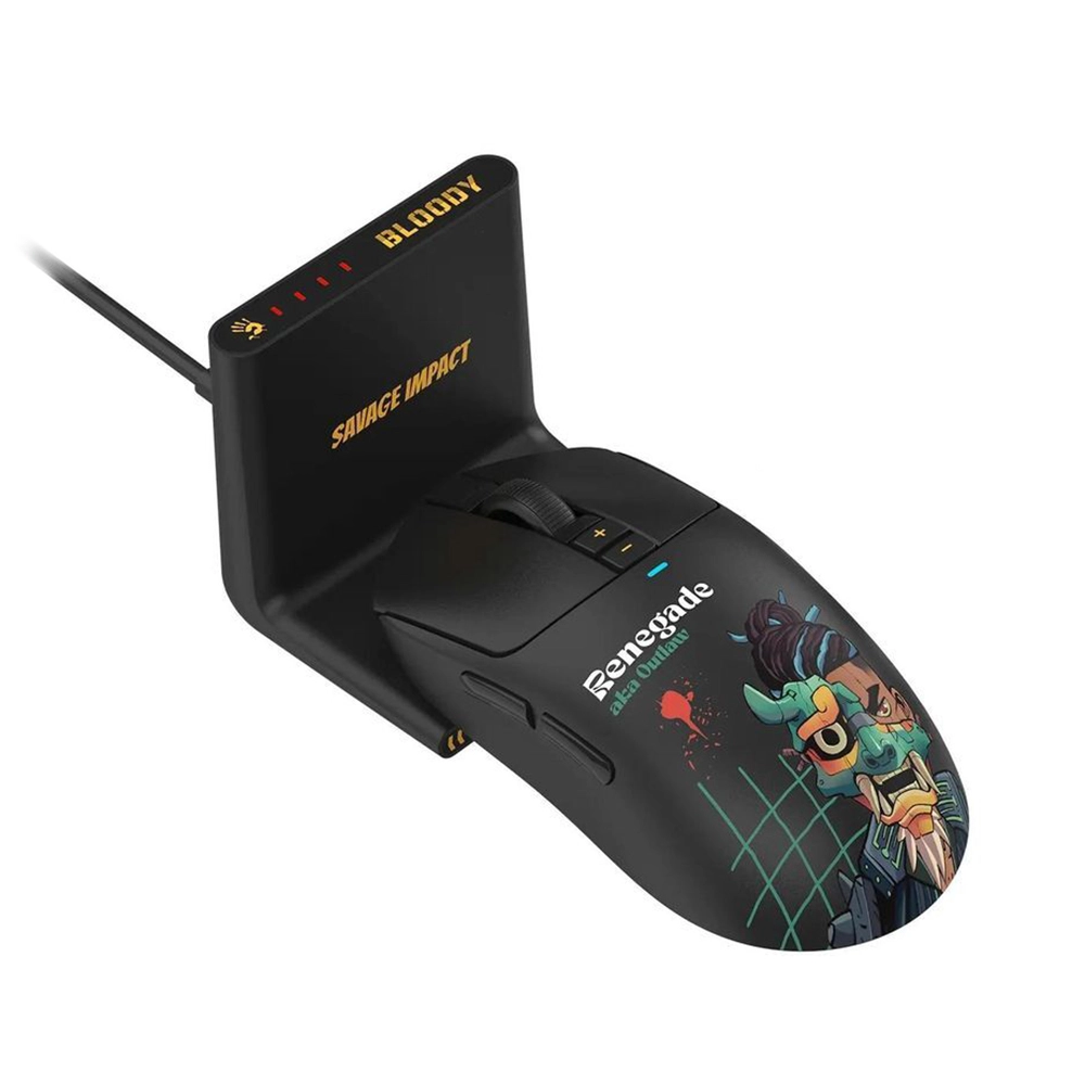 Мышь A4Tech Bloody R72 Ultra Duo Renegade, Black Midnight, USB — фото 4