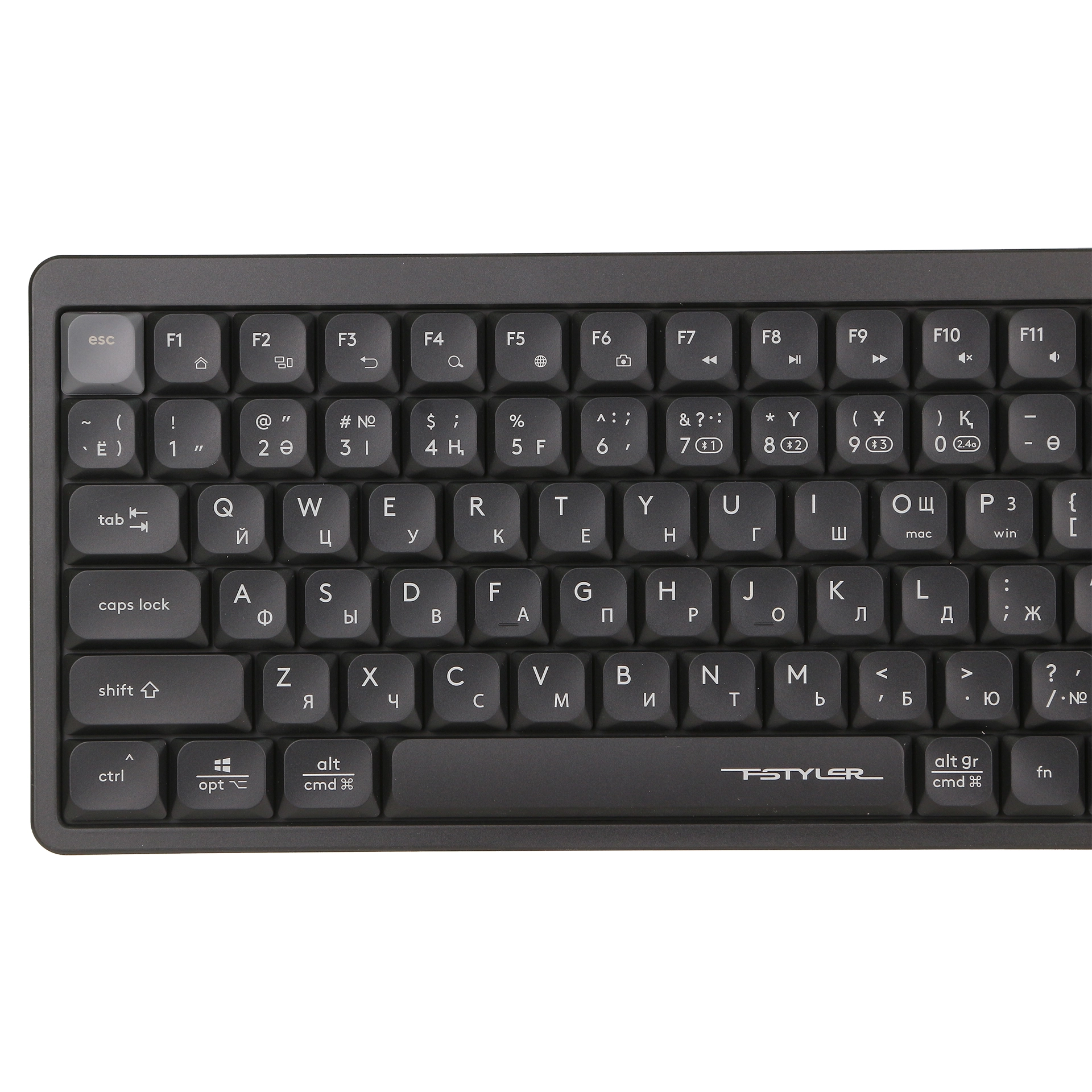Клавиатура A4Tech Fstyler FBX53C, Black, USB — фото 3