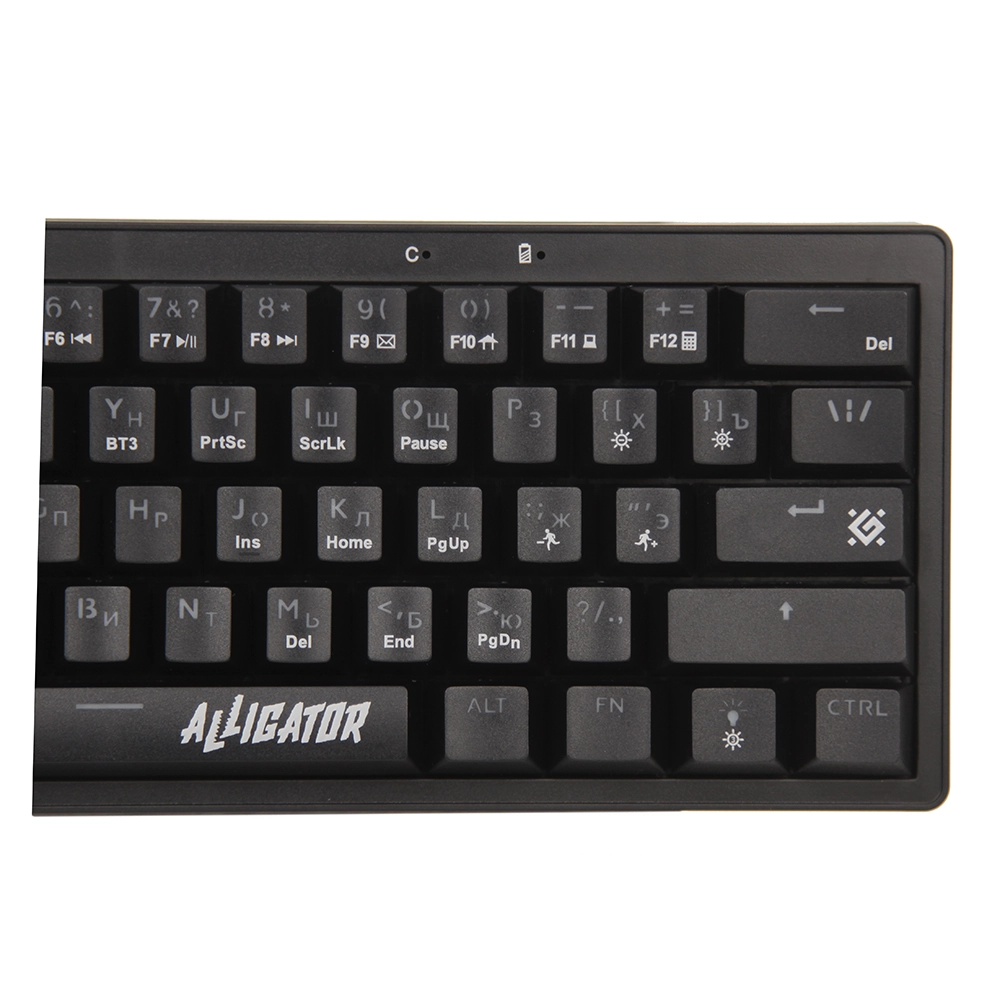 Клавиатура Defender Alligator GK-315, Black, USB — фото 4