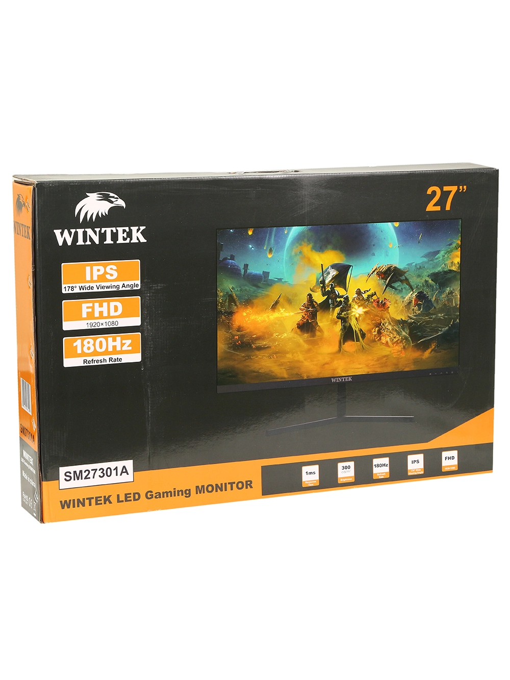 Монитор 27" Wintek SM27301A, Black — фото 5