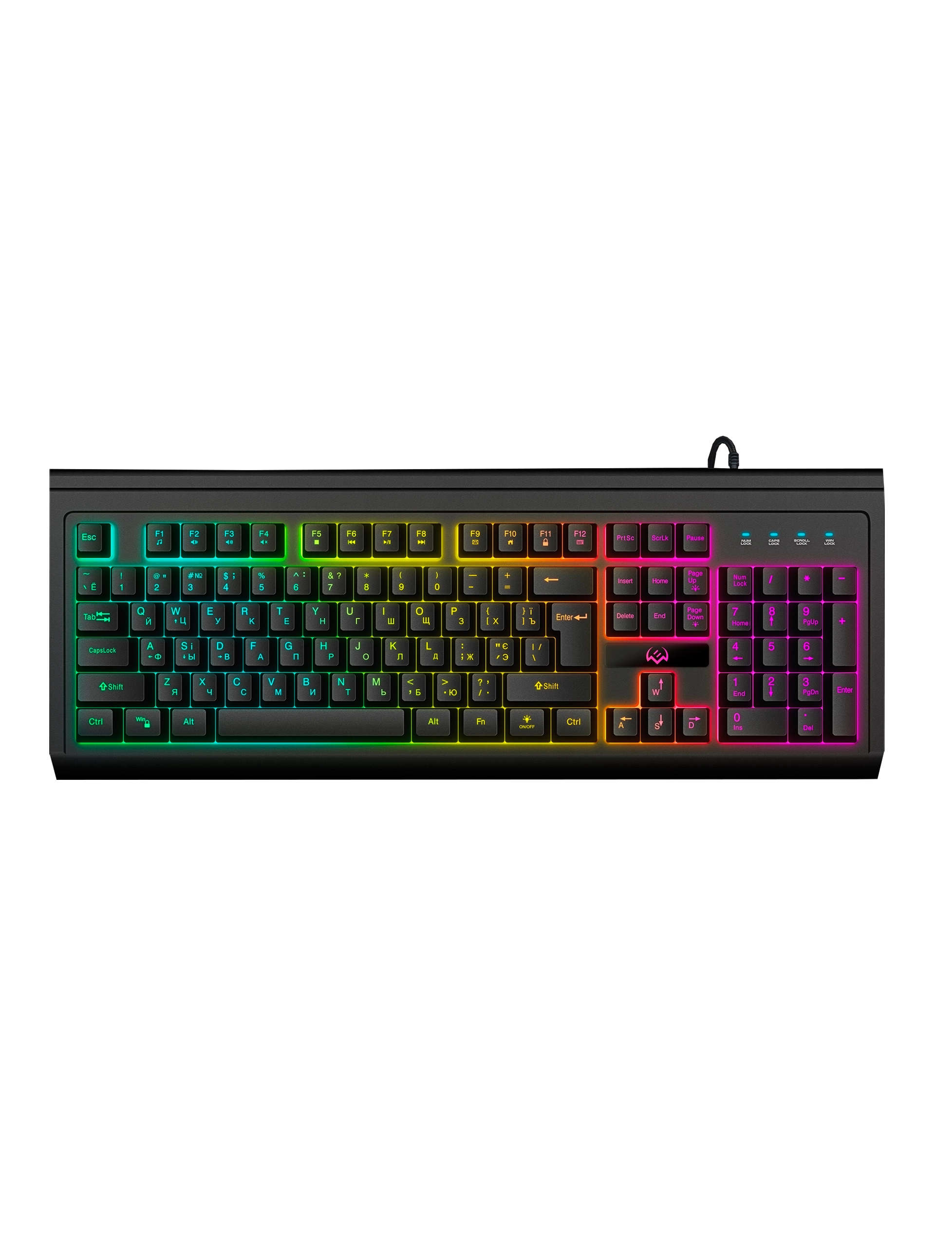 Клавиатура Sven KB-G8400, Black, USB — фото 2