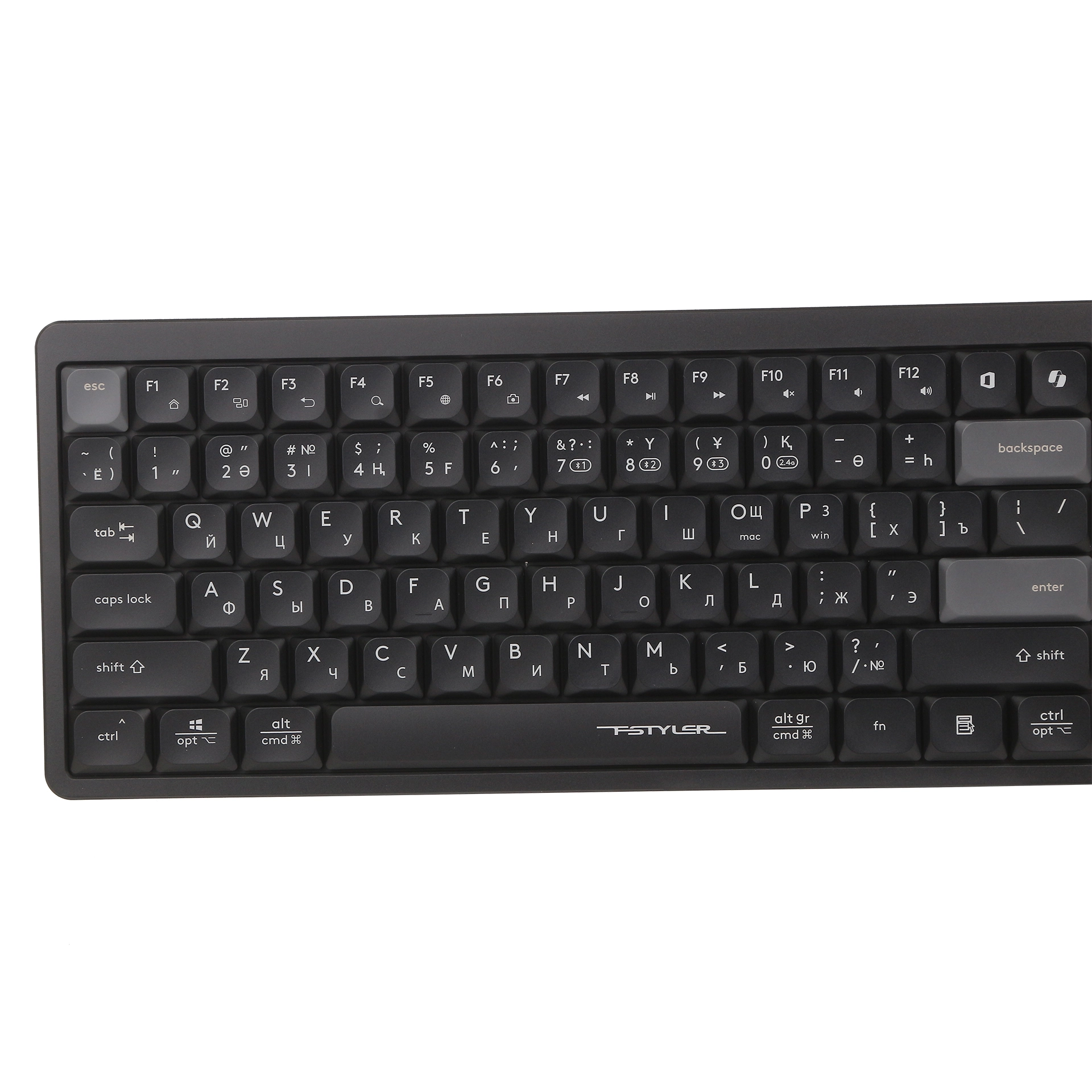 Клавиатура A4Tech Fstyler FBX55C, Black, USB — фото 3