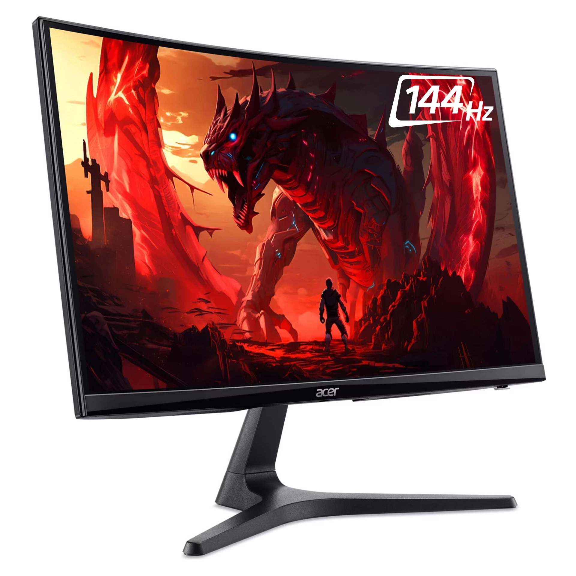 Монитор 23.6" Acer Nitro ED240QP0bi, Black