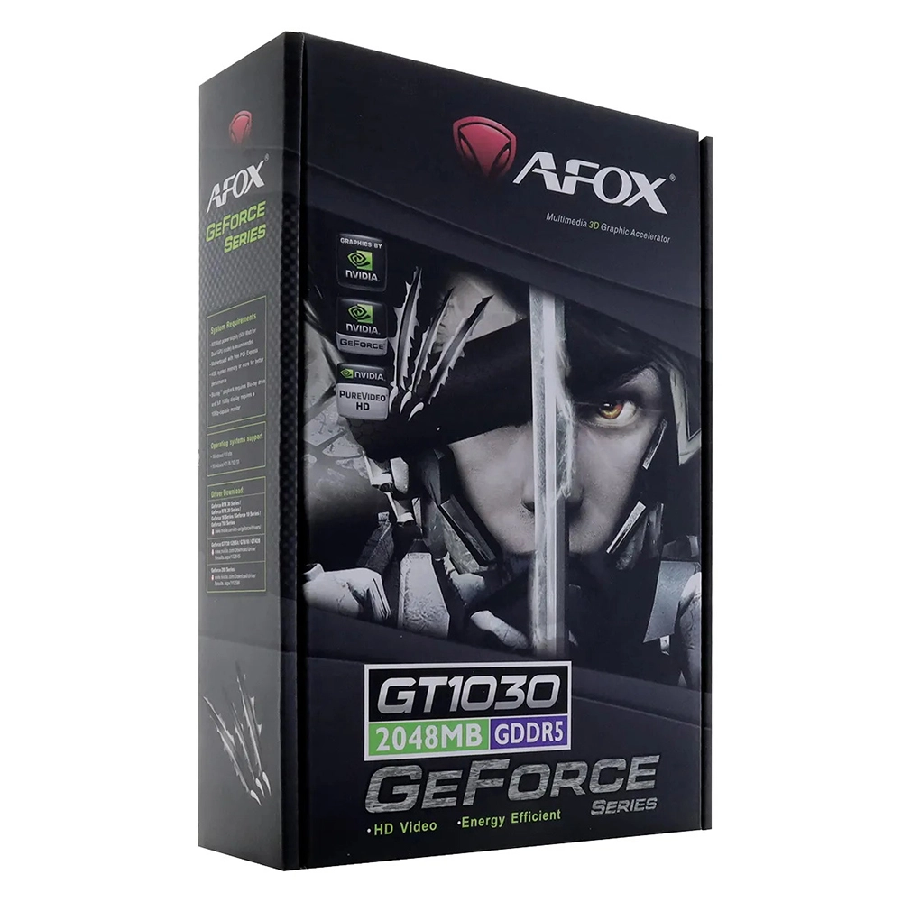 Видеокарта Afox GT 1030 AF1030-2048D5L8, 2 GB, GeForce GT1030 — фото 5