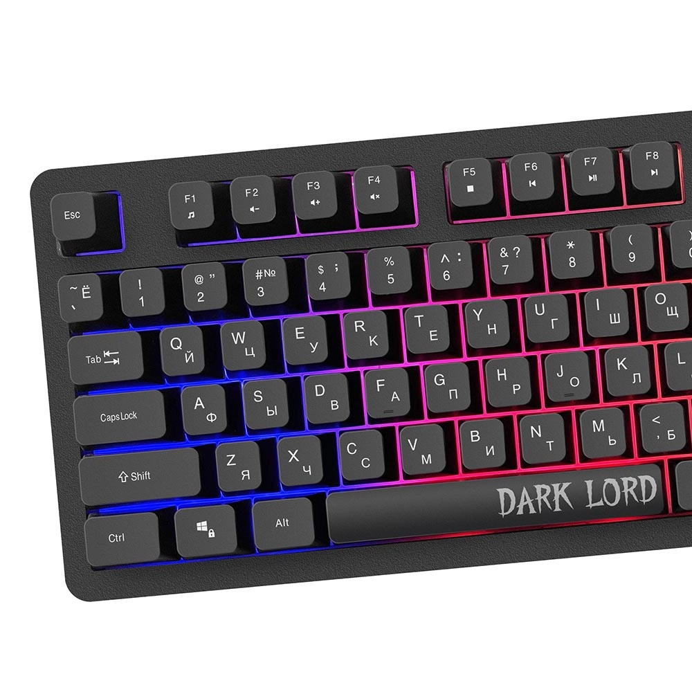 Клавиатура Defender Dark Lord GK-580, Black, USB — фото 3