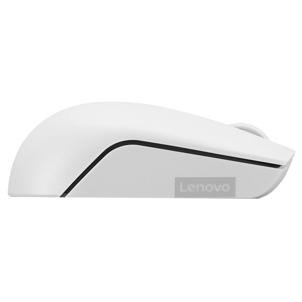 Мышь Lenovo 300, Cloud Grey, USB — фото 4