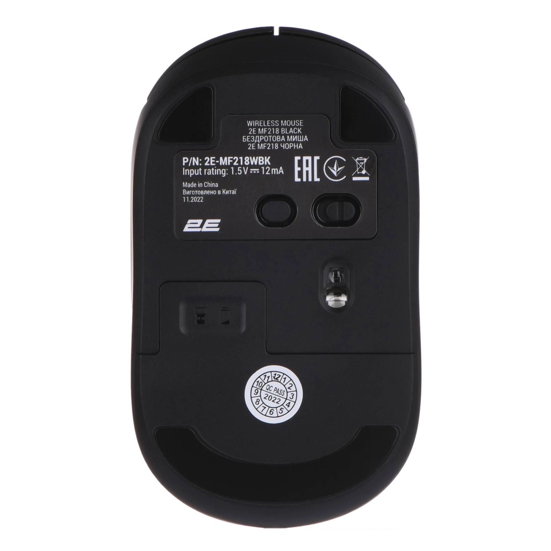 Мышь 2E MF218, Black, USB — фото 4