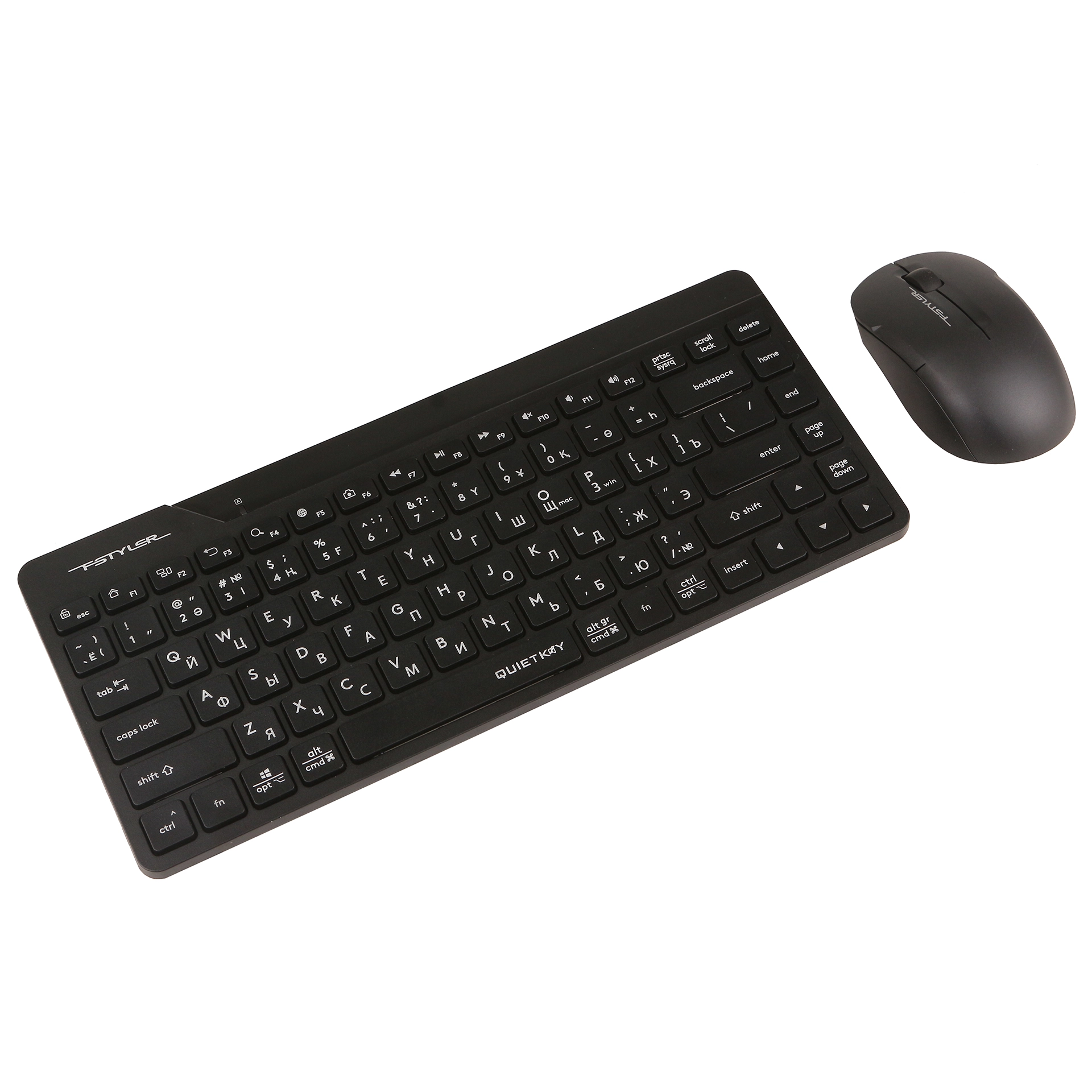 Клавиатура A4Tech Fstyler FG2200 Air2, Black, USB + мышь