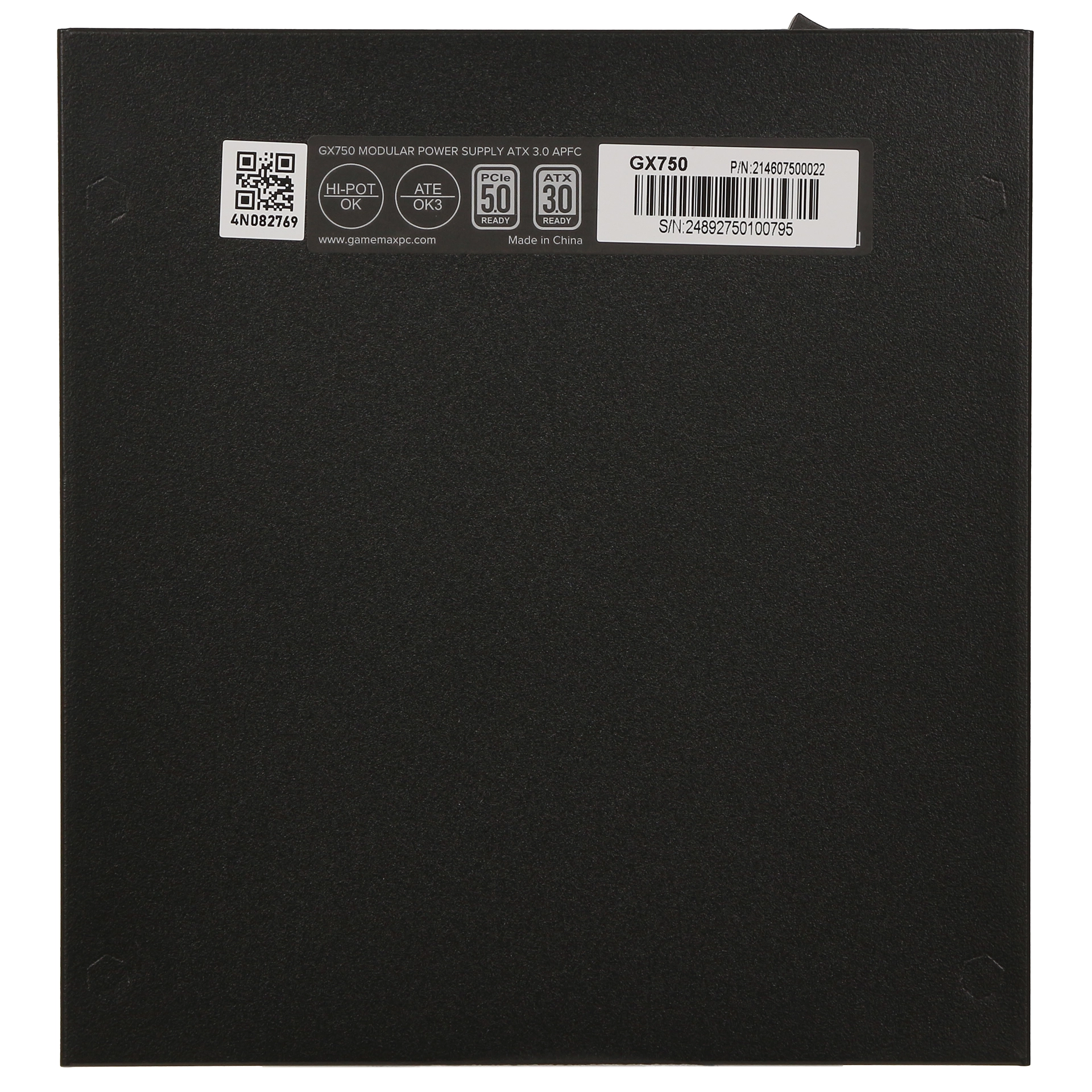 Блок питания ATX 750 W GameMax GX-750 PRO BK — фото 5