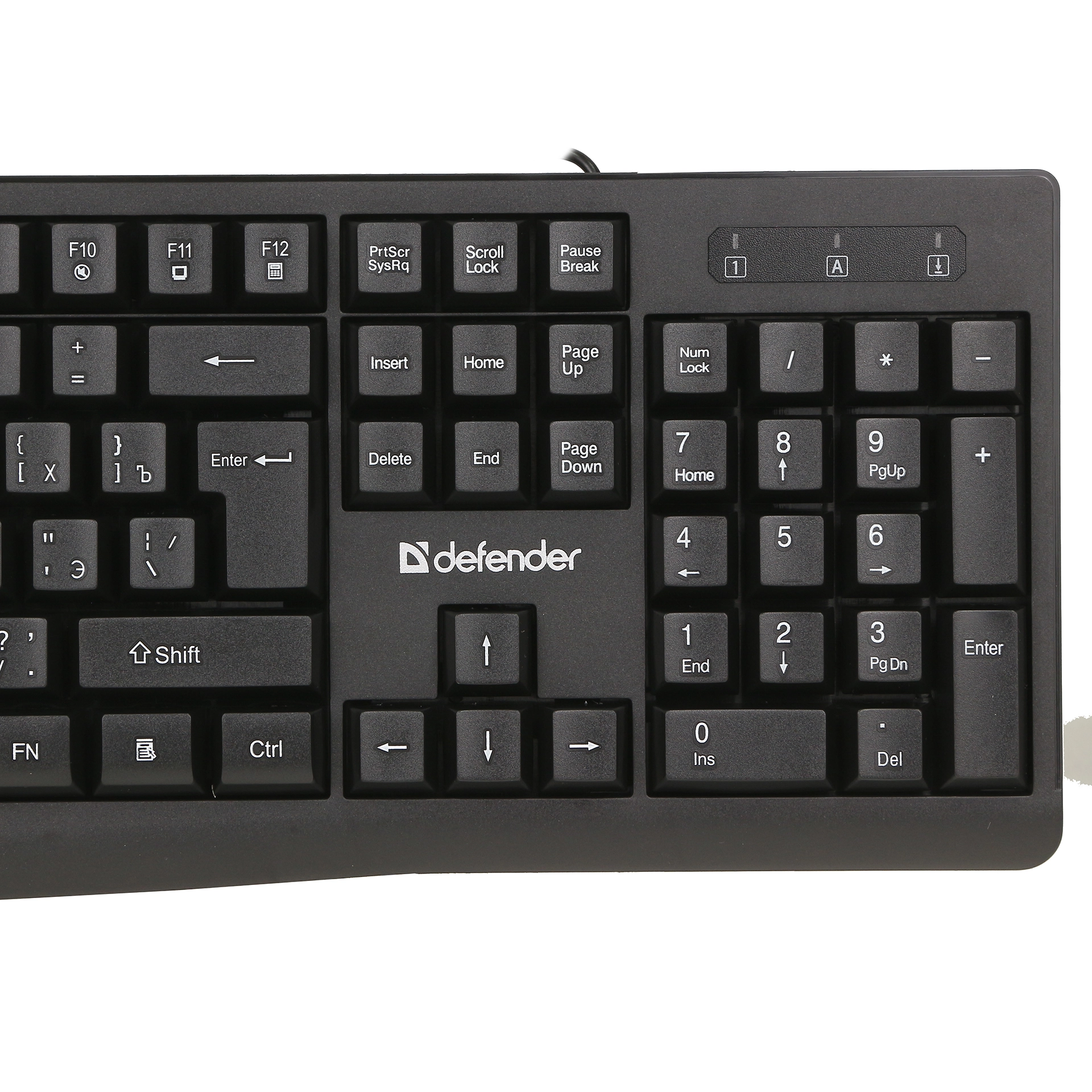 Клавиатура Defender Navigator HB-138, Black, USB — фото 4