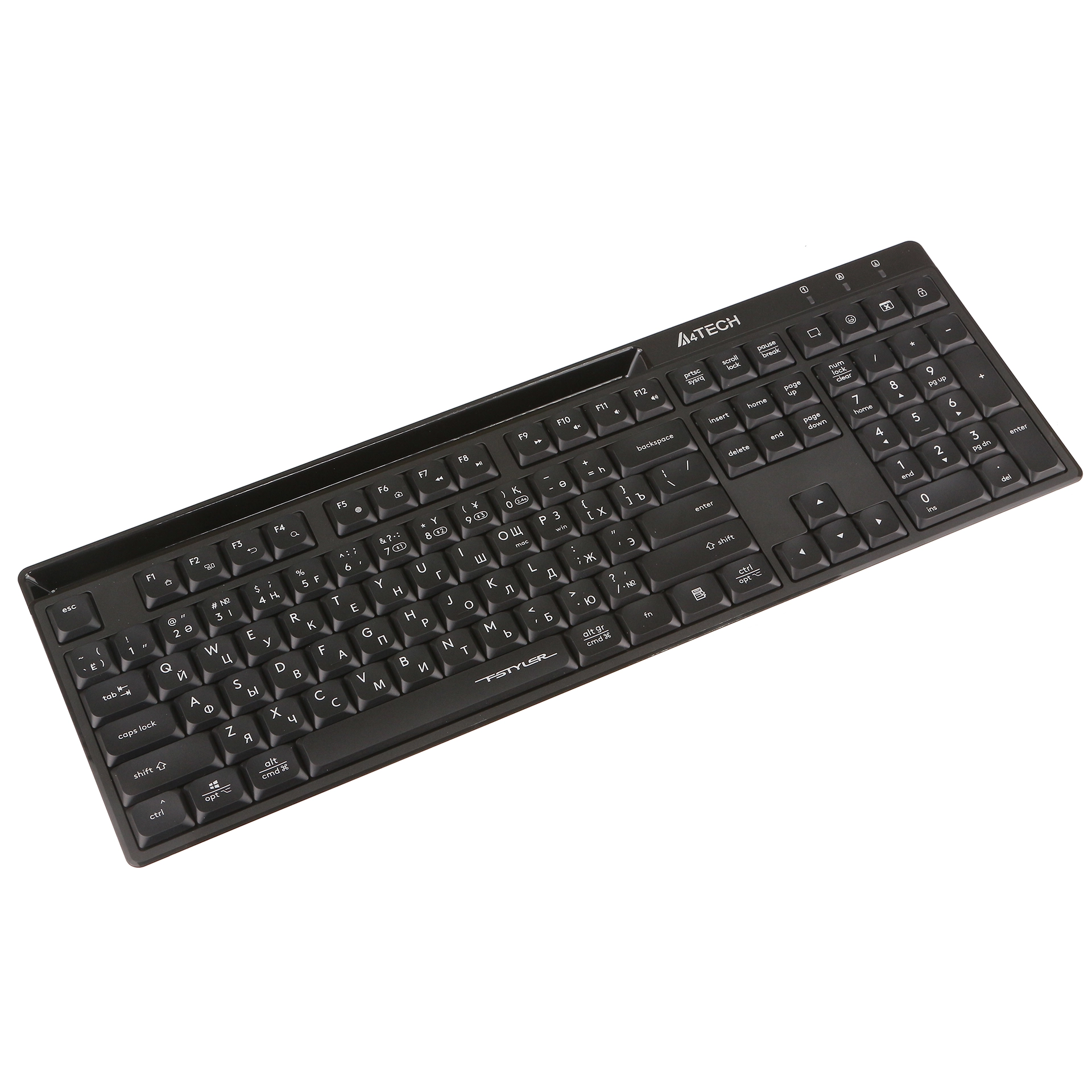Клавиатура A4Tech Fstyler FBX72C, Black, USB