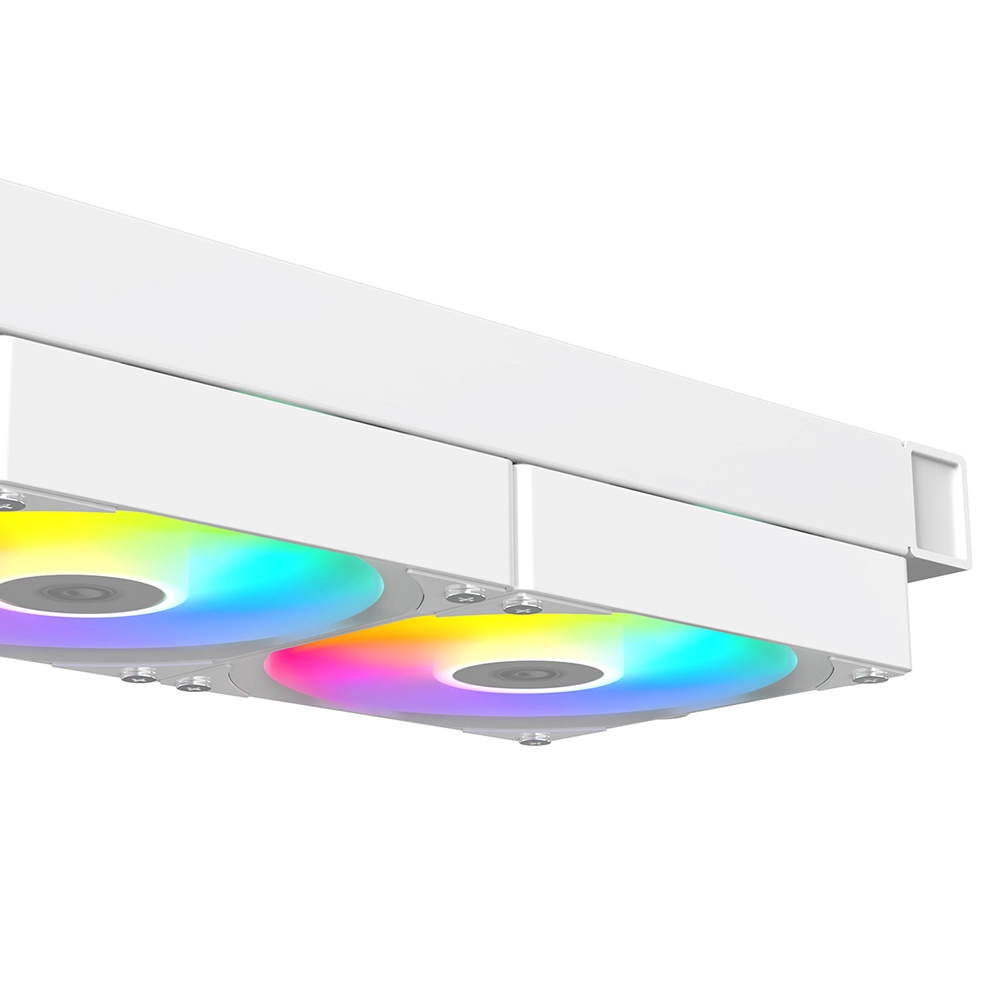Система водяного охлаждения ID-Cooling FX240 LCD White — фото 4