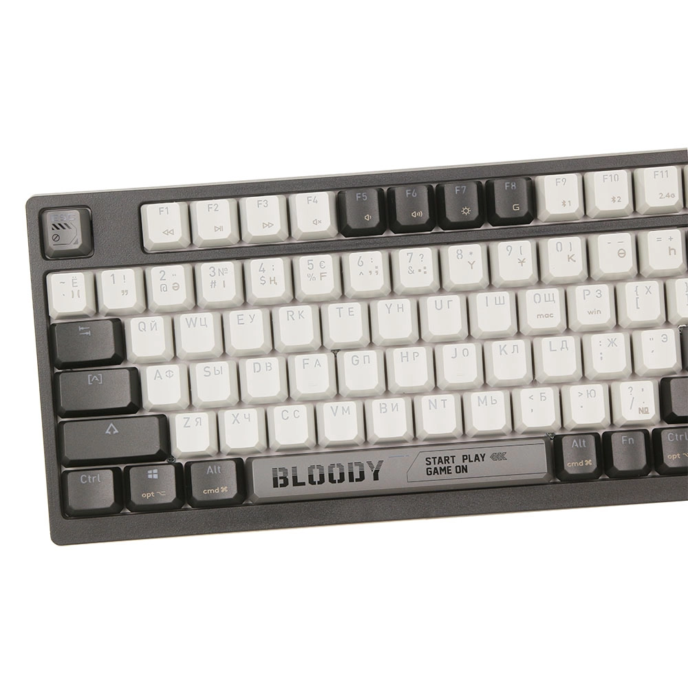 Клавиатура A4Tech Bloody WS98, Bloody Grey, Gray-White, USB — фото 3