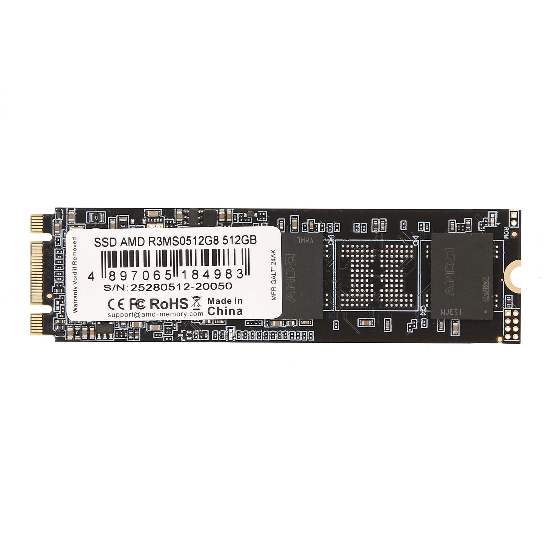 SSD накопитель 512 GB AMD Radeon R3, M.2, SATA III