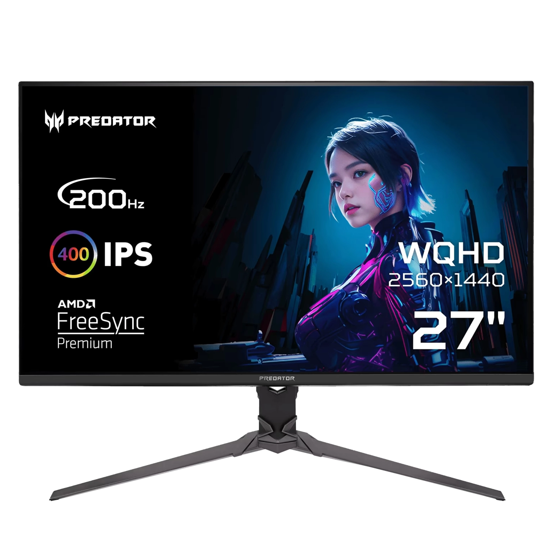 Монитор 27" Acer Predator XB273UX1bmiiprx, Black — фото 2