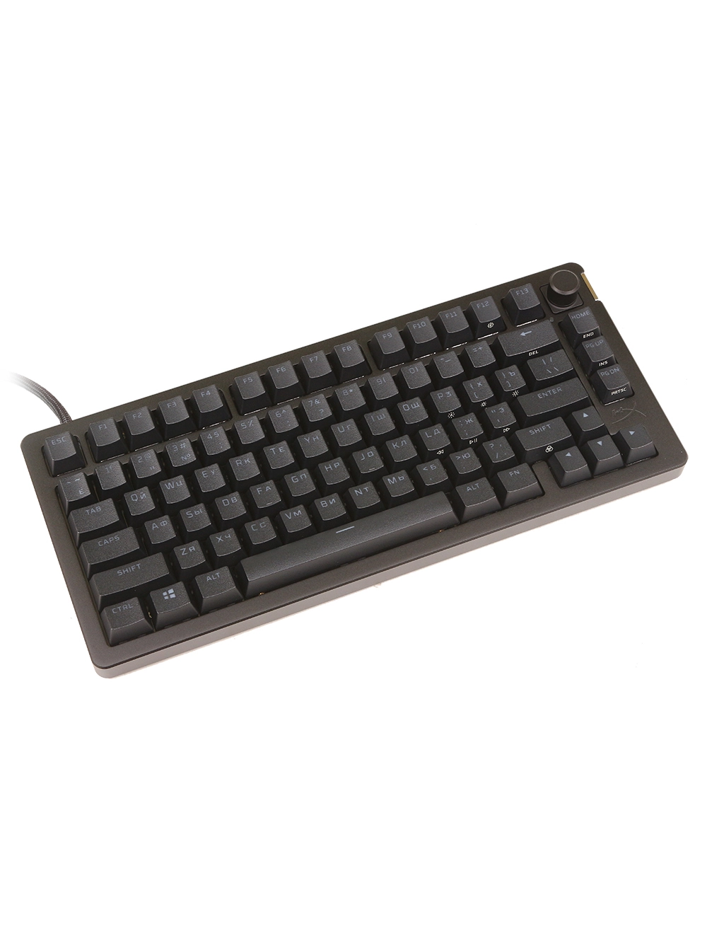 Клавиатура HyperX Alloy Rise 75, Black, USB