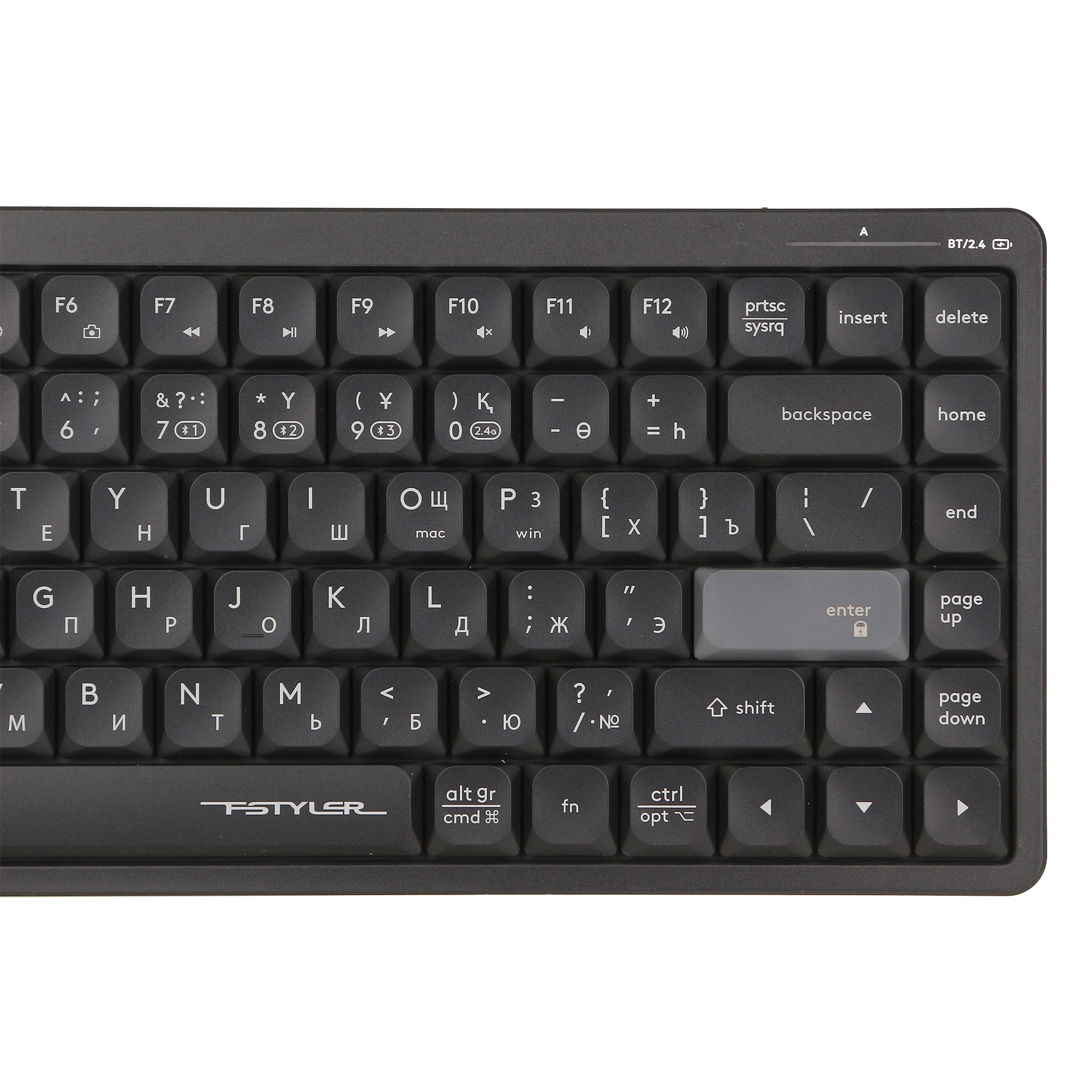 Клавиатура A4Tech Fstyler FBX53C, Black, USB — фото 4
