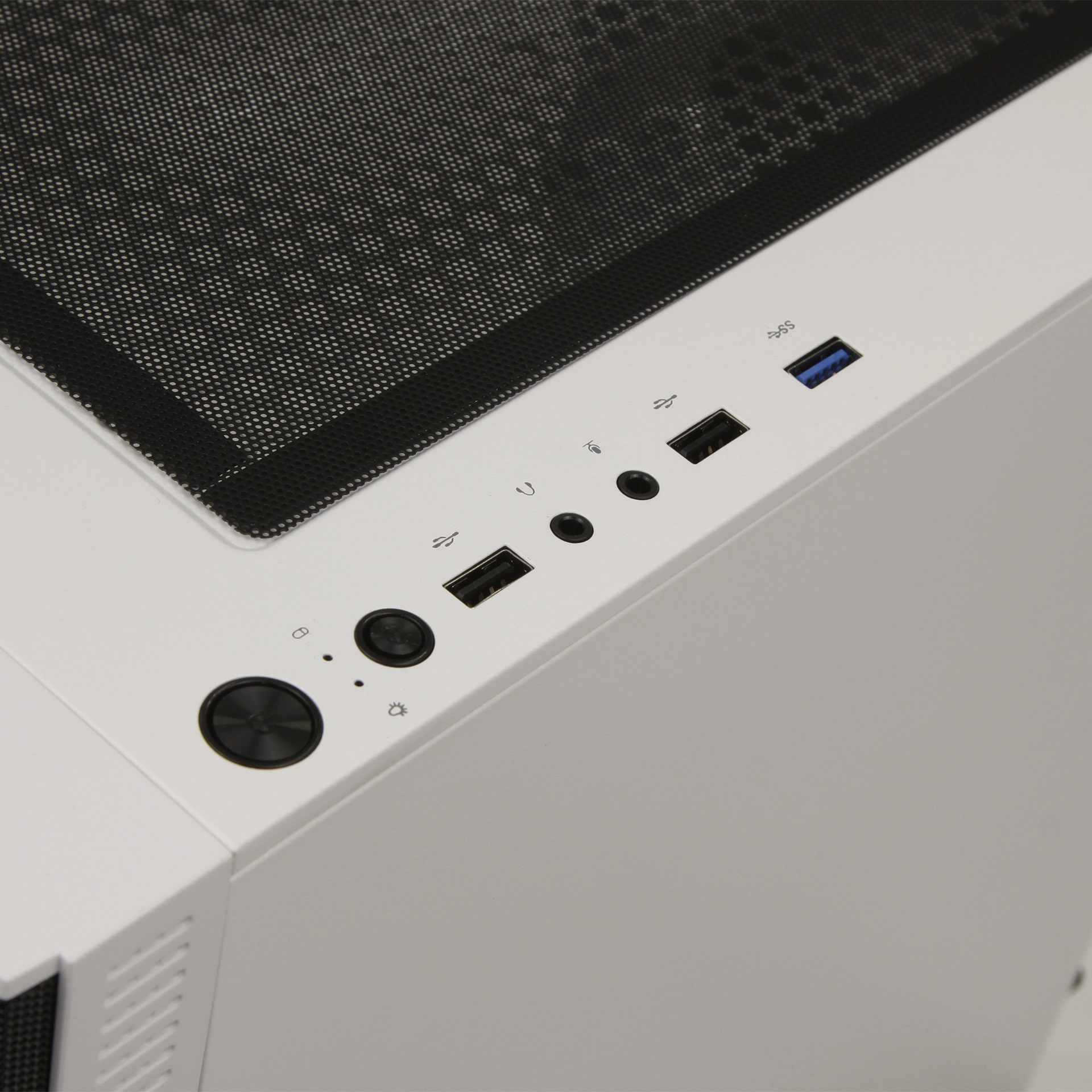 Корпус Wintek Shadow 701-W TG, White — фото 4