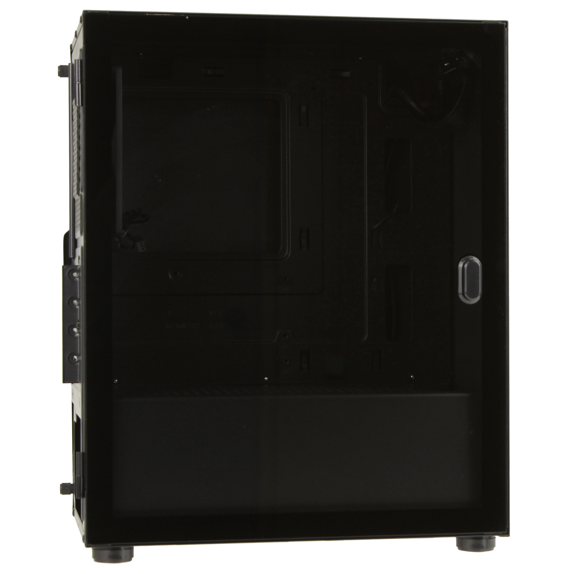 Корпус AeroCool CS-111-G-BK-V1, Black — фото 2