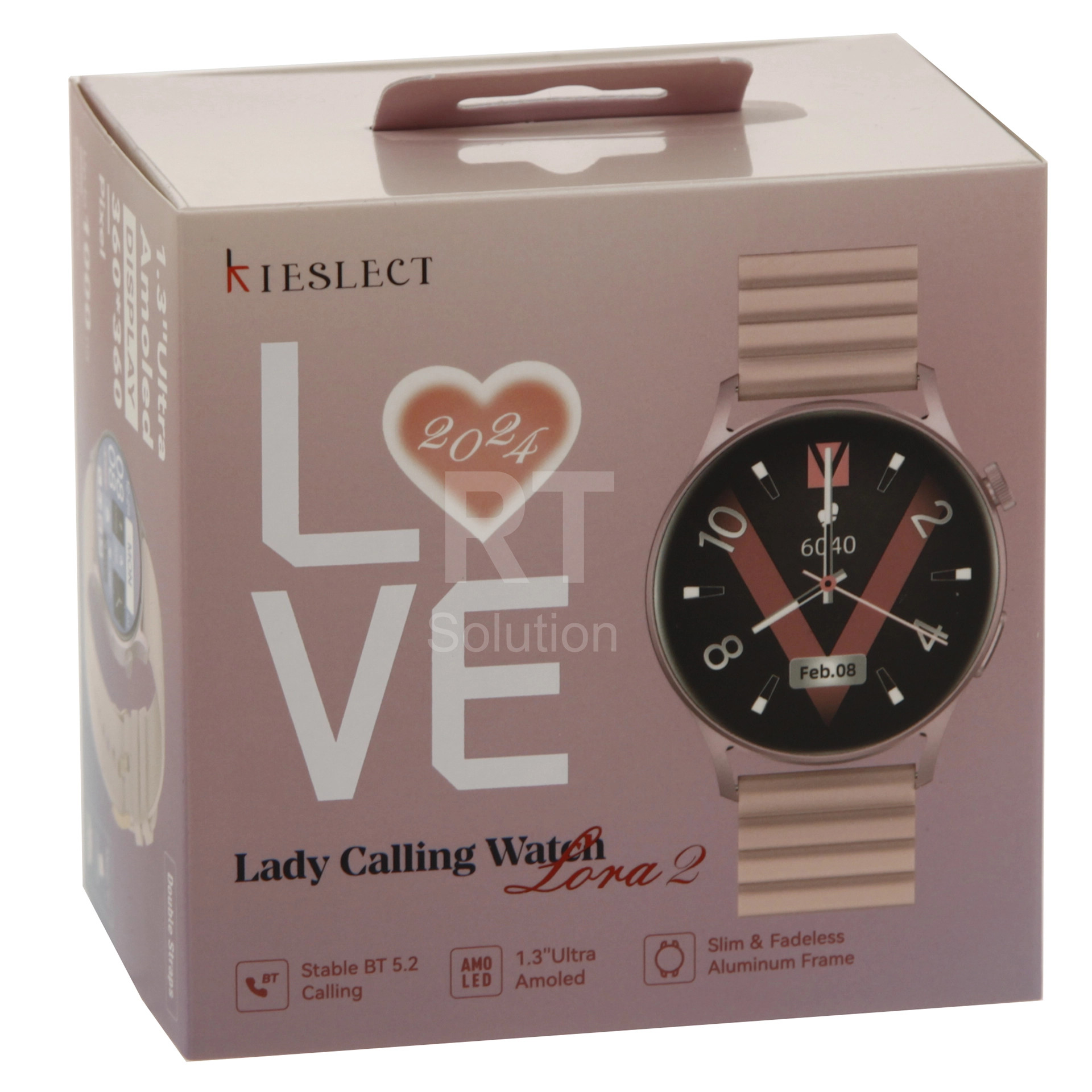 Смарт-часы Kieslect Lady Watch Lora 2, Pink
