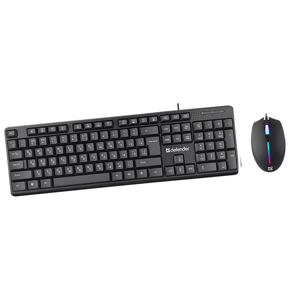 Клавиатура Defender Triumph C-991, Black, USB + мышь