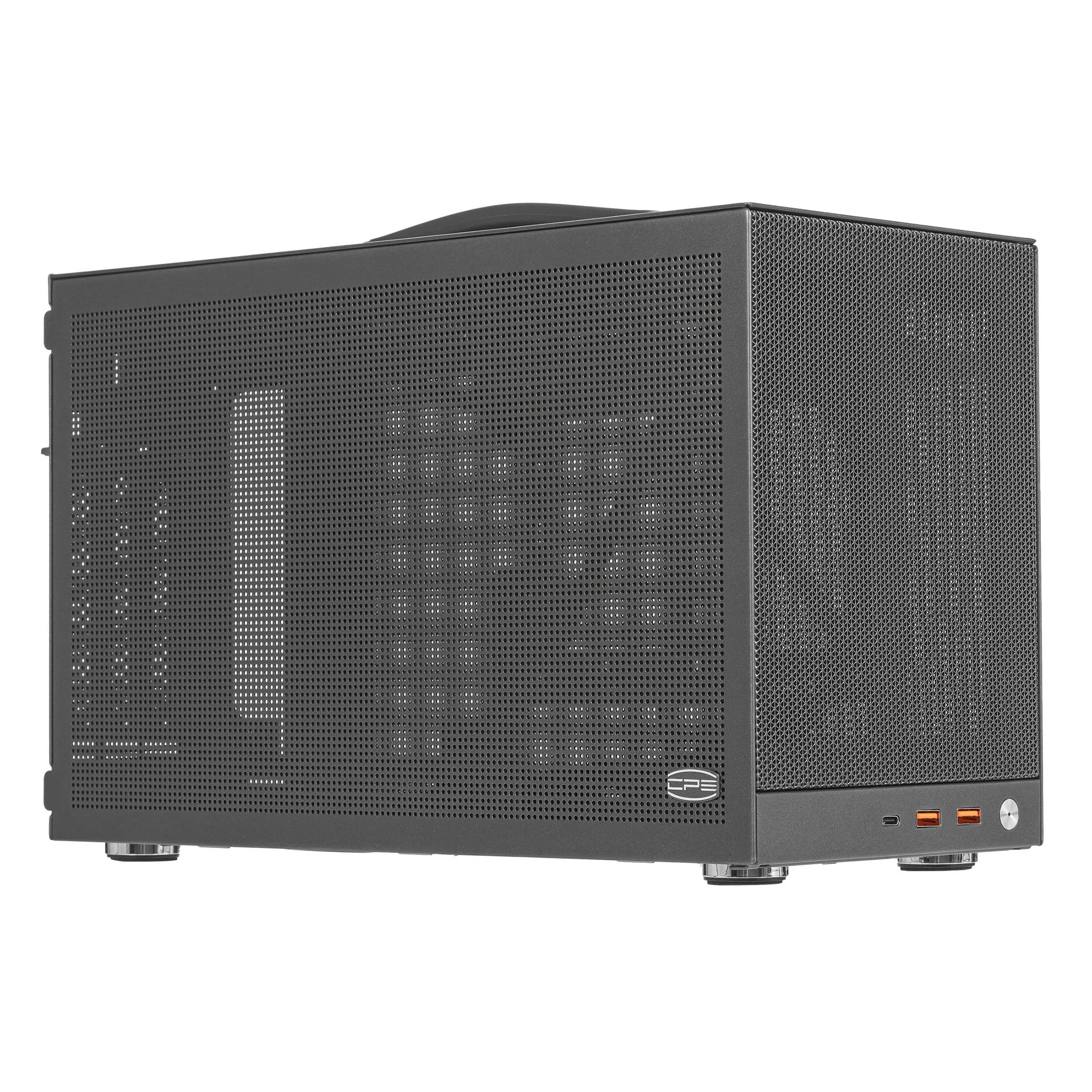 Корпус PCCooler K101 MESH GY 3F, Gray