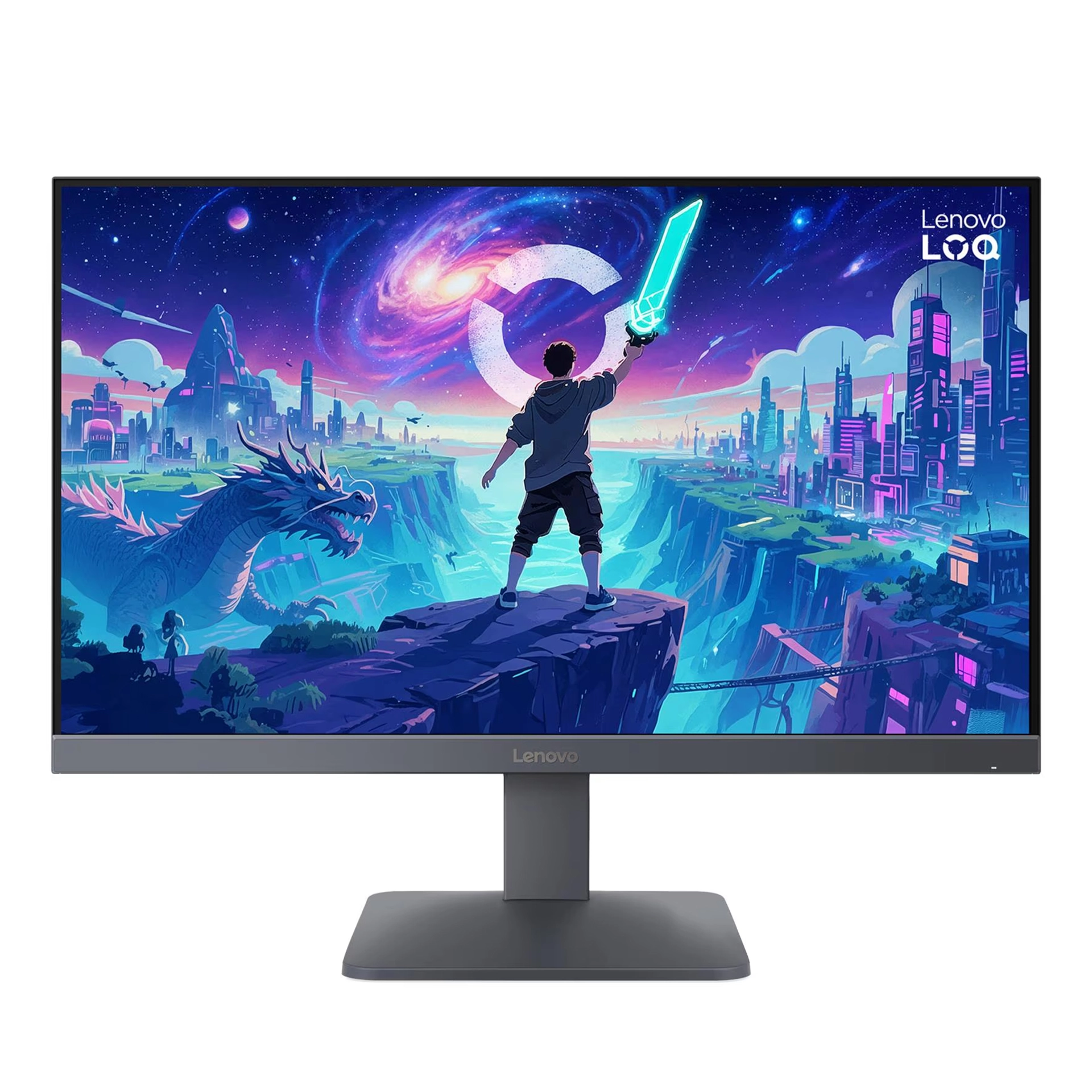 Монитор 23.8" Lenovo LOQ 24-10, Lunar Grey — фото 2