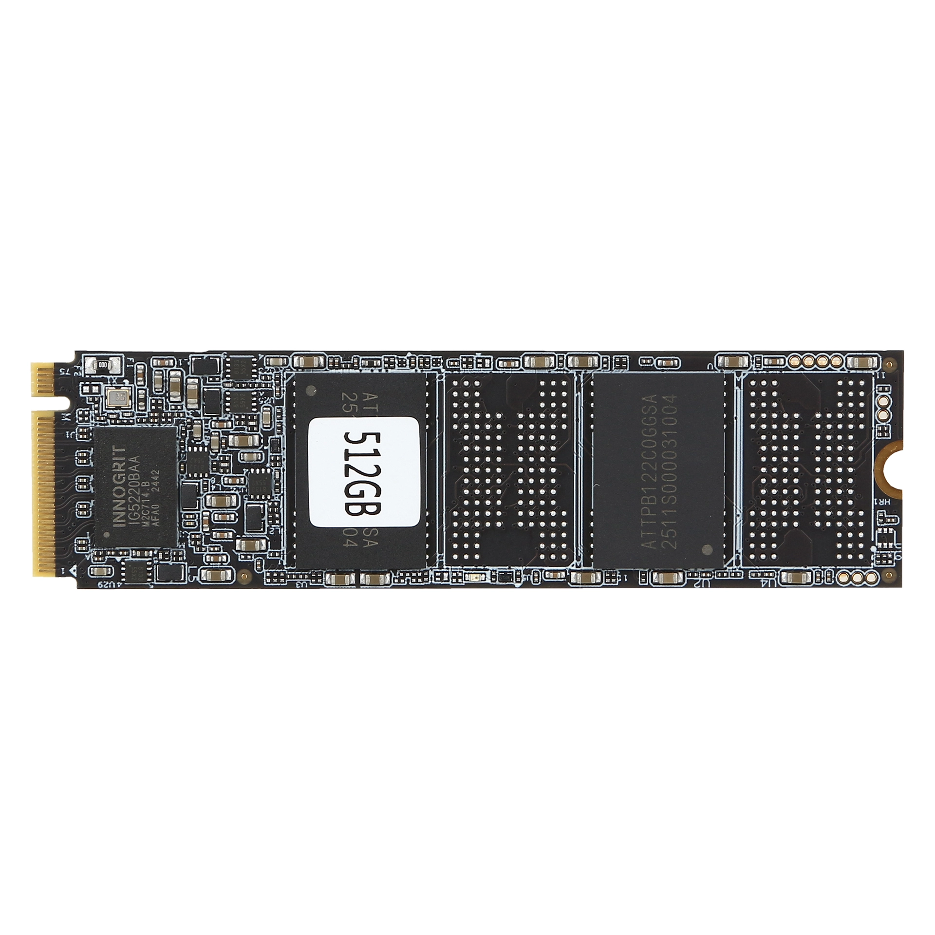 Твердотельный накопитель TeamGroup G50, 512Gb, M2, PCIe 4.0 x4, NVMe 1.4, 5000/3500Mb/s,TM8FFE512G0C129 — фото 2