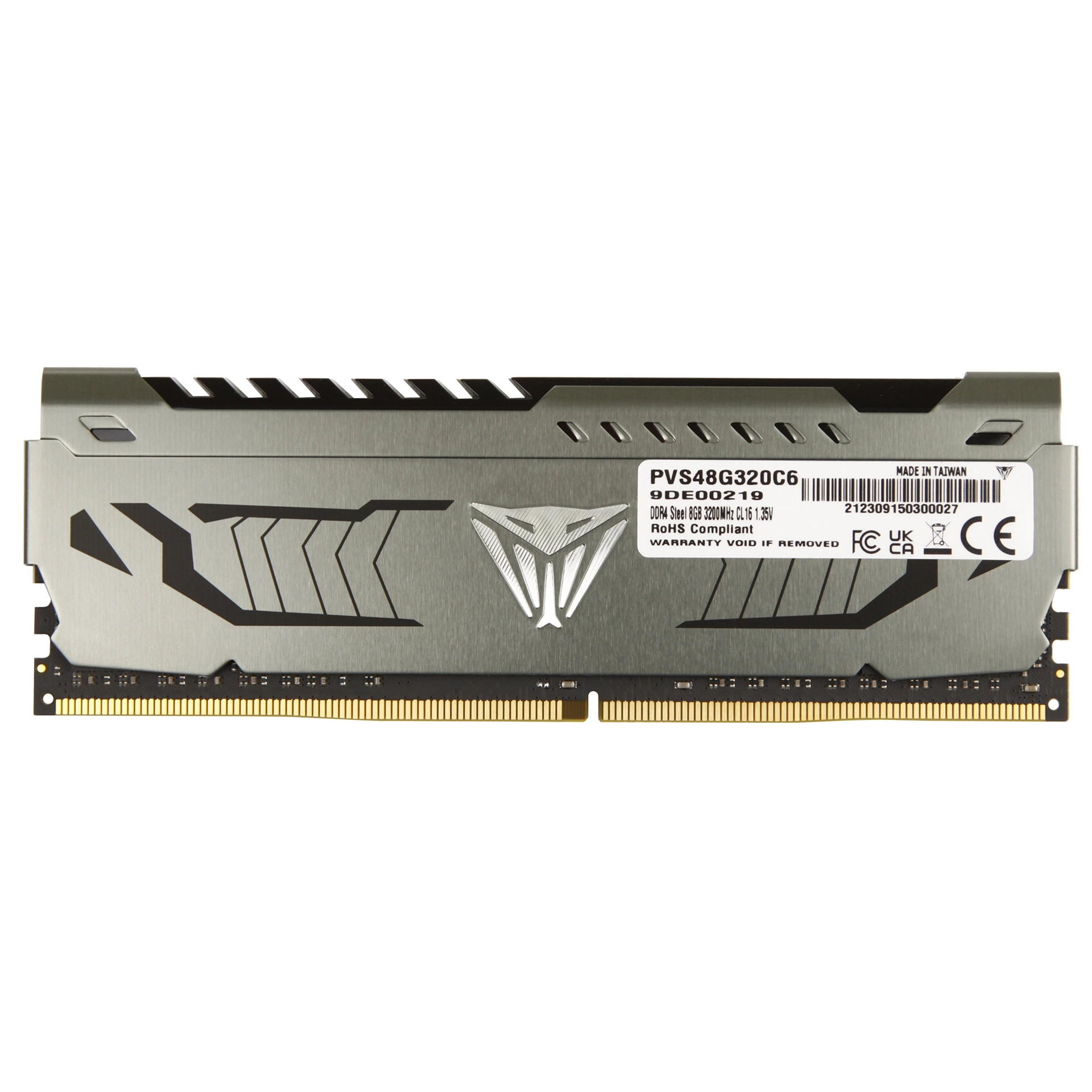 DDR-4 DIMM 8 GB 3200 MHz Patriot Viper Steel PVS48G320C6, BOX — фото 2