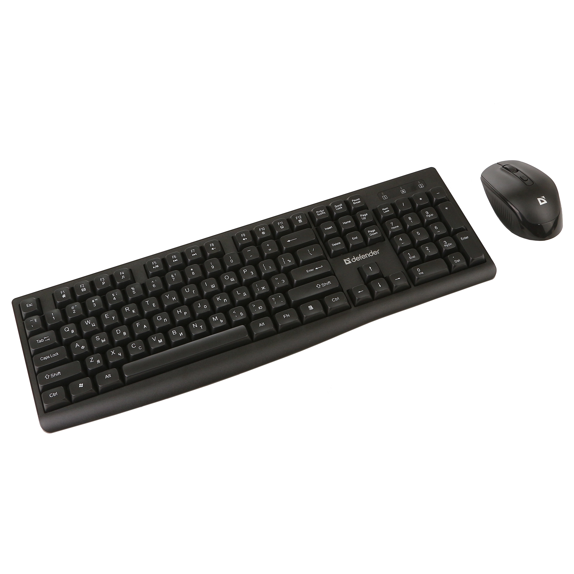 Клавиатура Defender Seoul C-972, Black, USB + мышь