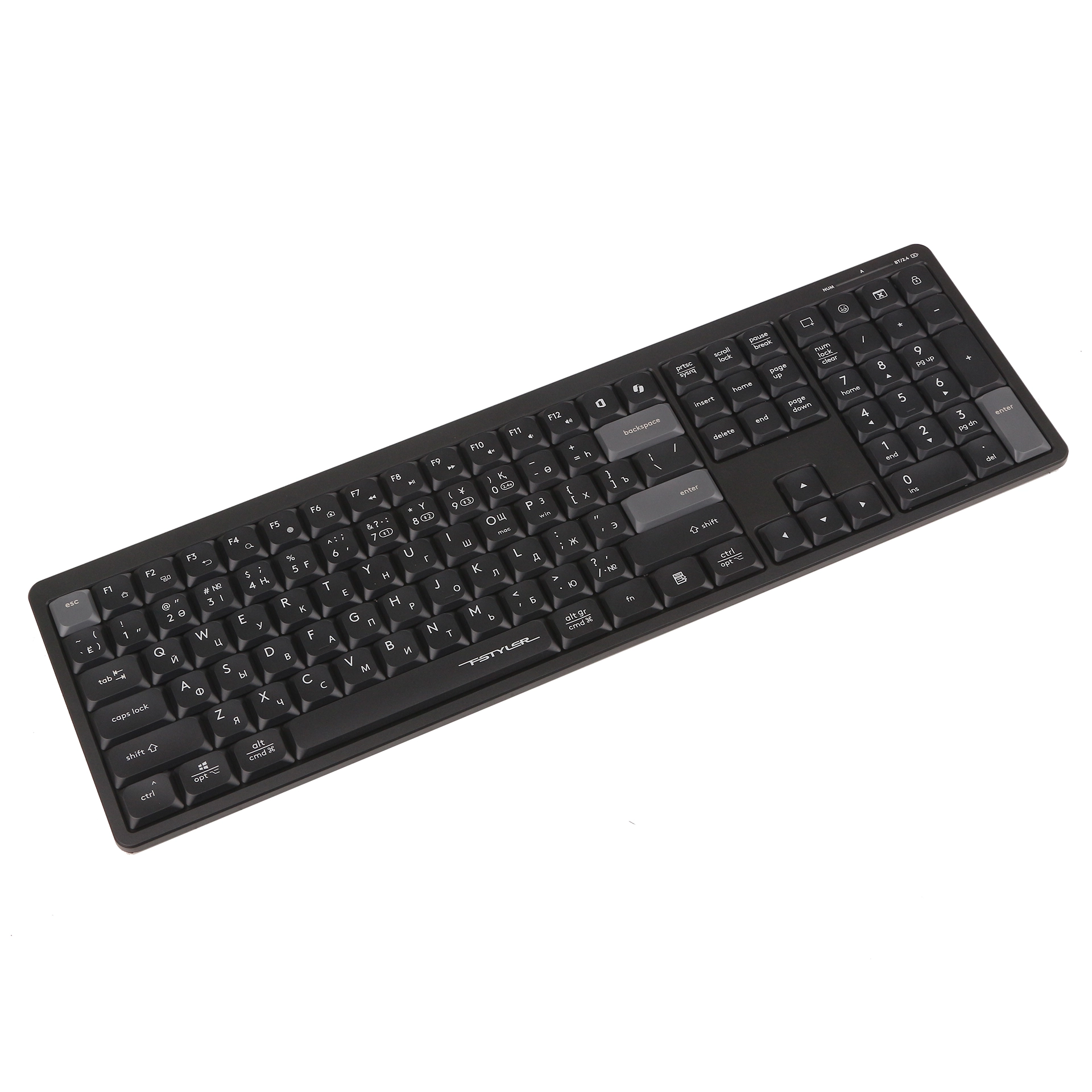 Клавиатура A4Tech Fstyler FBX55C, Black, USB
