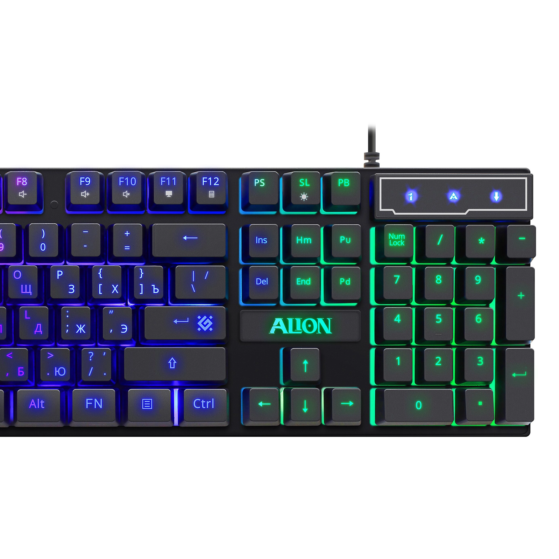 Игровой набор Defender Alion GS-987 (клавиатура+мышь+коврик) — фото 5