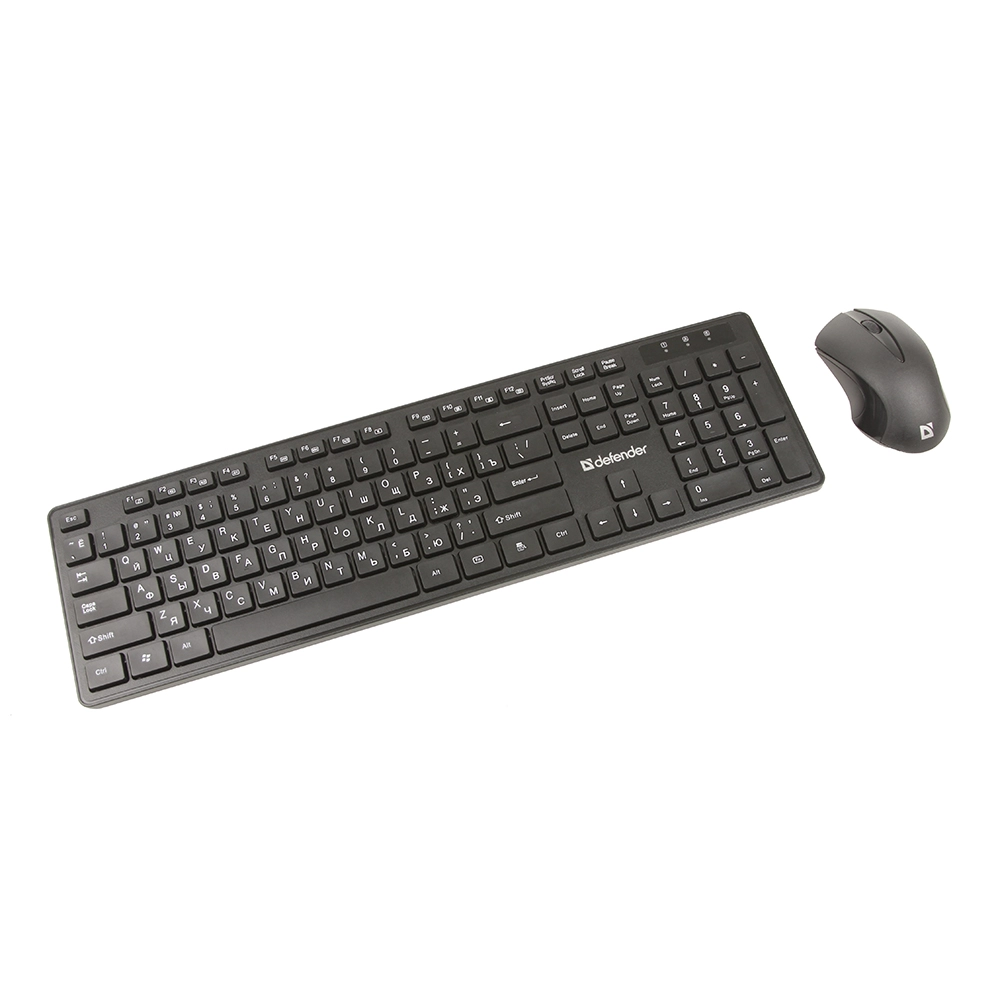 Клавиатура Defender Lima C-993, Black, USB + мышь