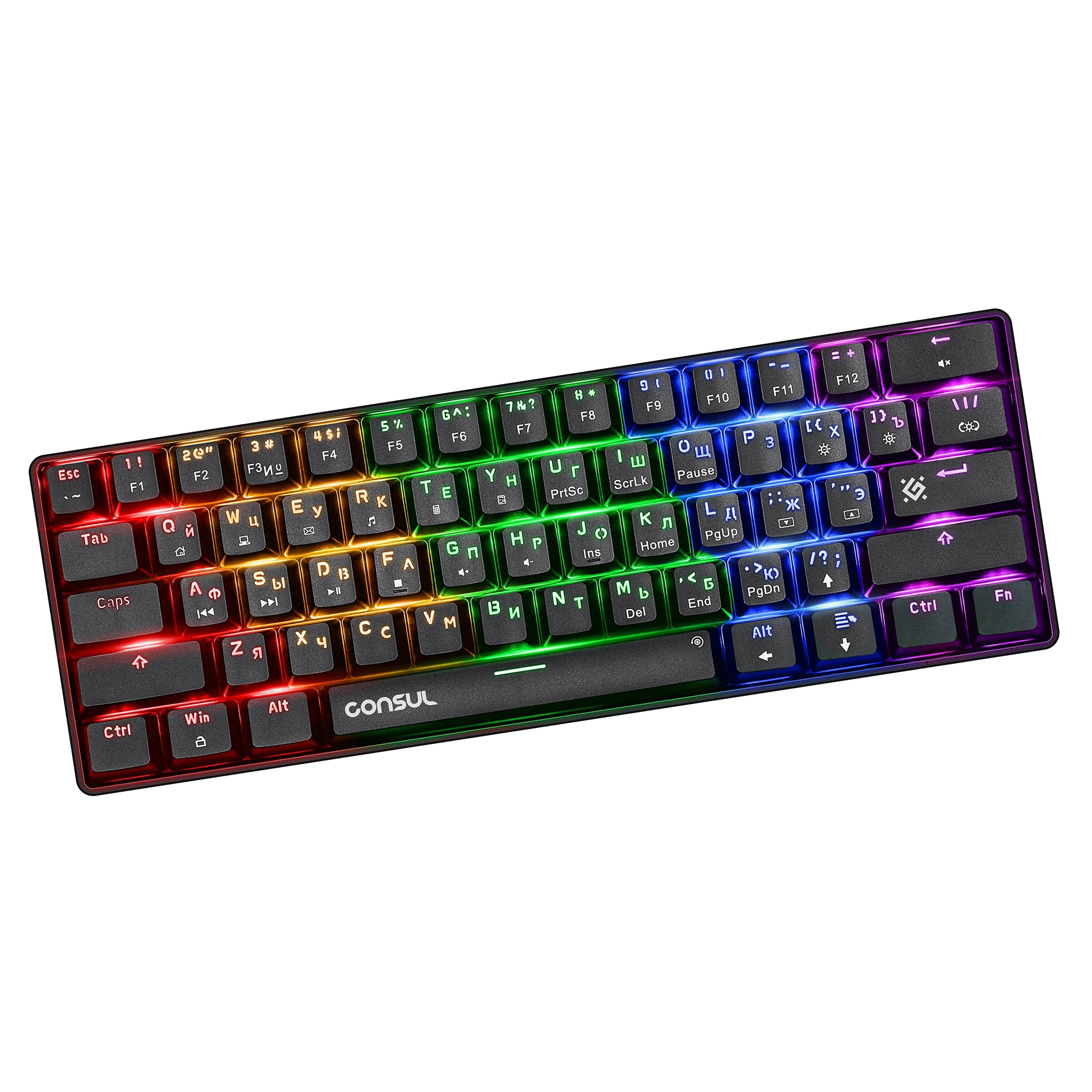Клавиатура Defender Consul GK-220, Black, USB