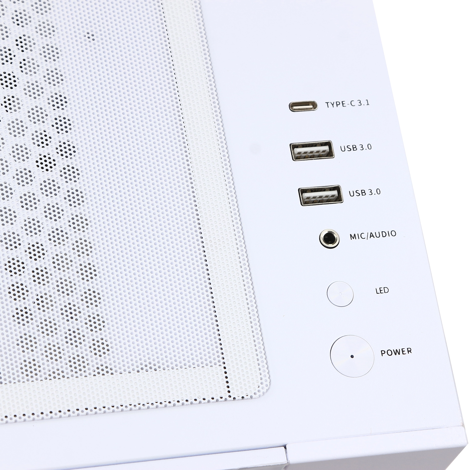 Корпус PCCooler C3 T500 ARGB WH, White — фото 3