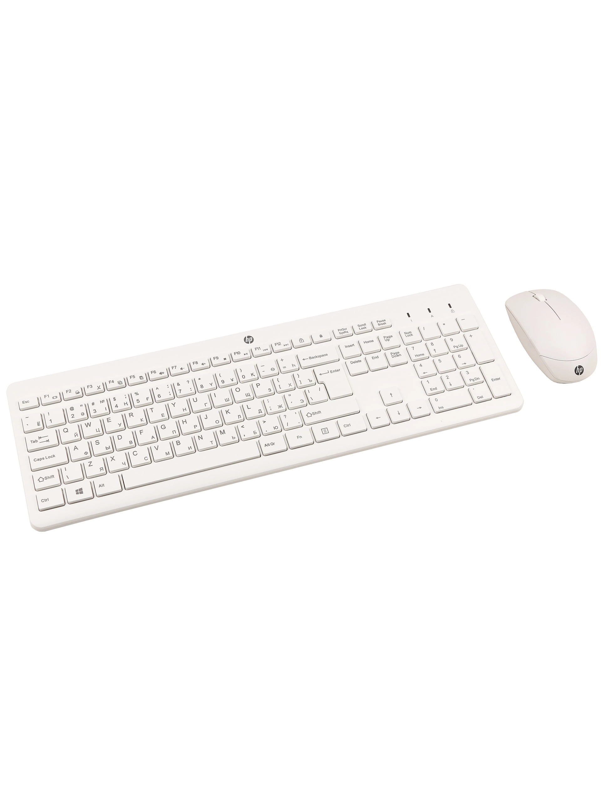 Клавиатура HP 230, White, USB + мышь (3L1F0AA#B15 KZHT)