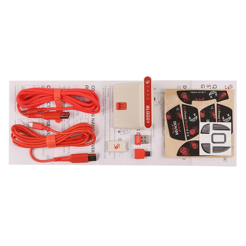 Мышь A4Tech Bloody R72 Ultra Duo Proxy Boom, White, USB — фото 5