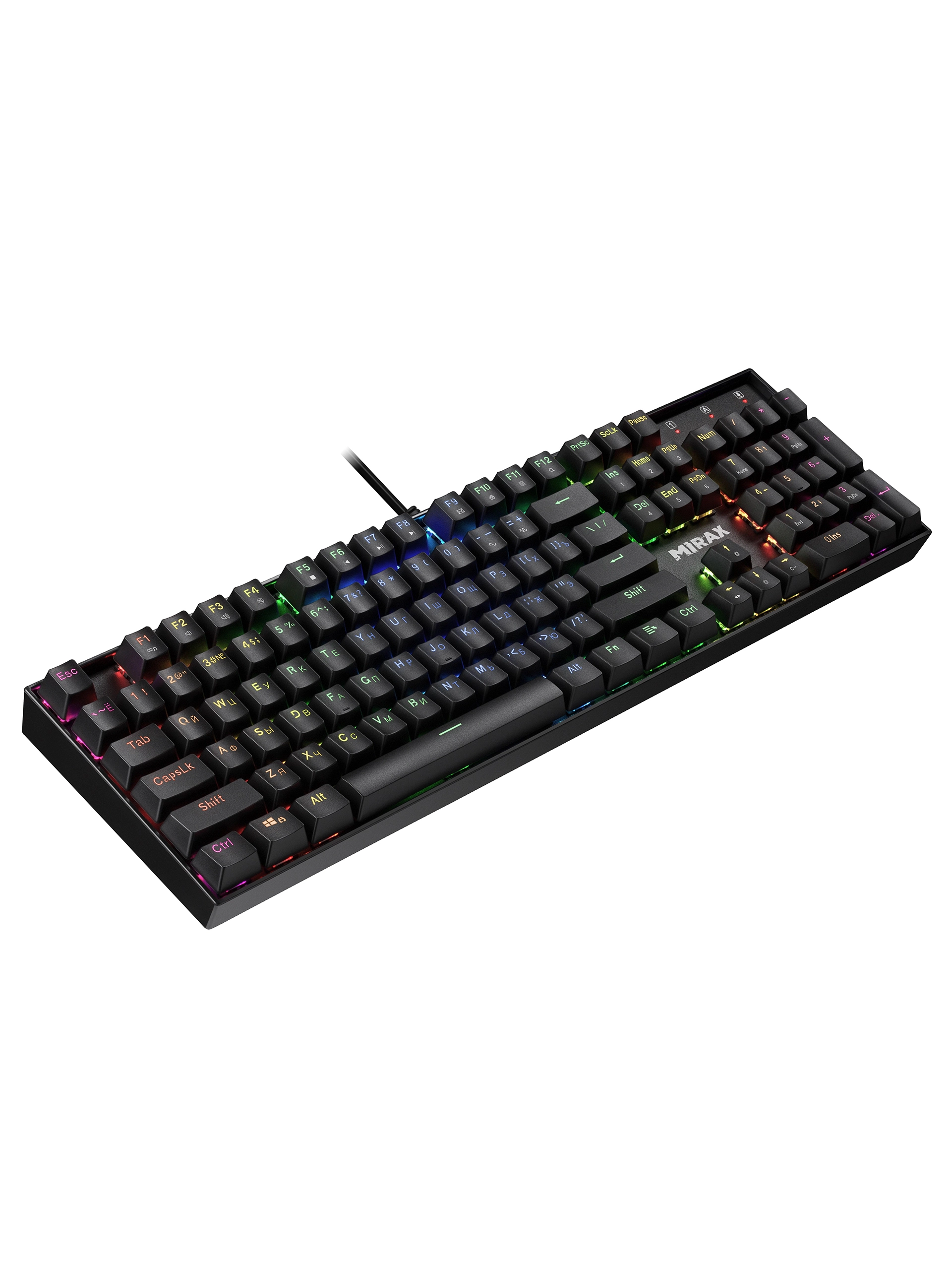 Клавиатура Defender Mirax GK-352, OUTEMU Blue, Black, USB