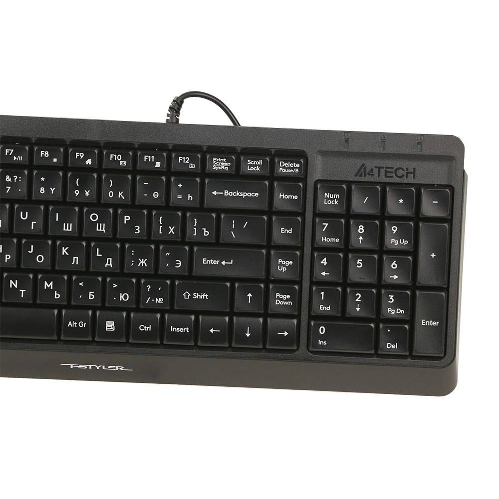 Клавиатура A4Tech Fstyler FK15, Black, USB — фото 4