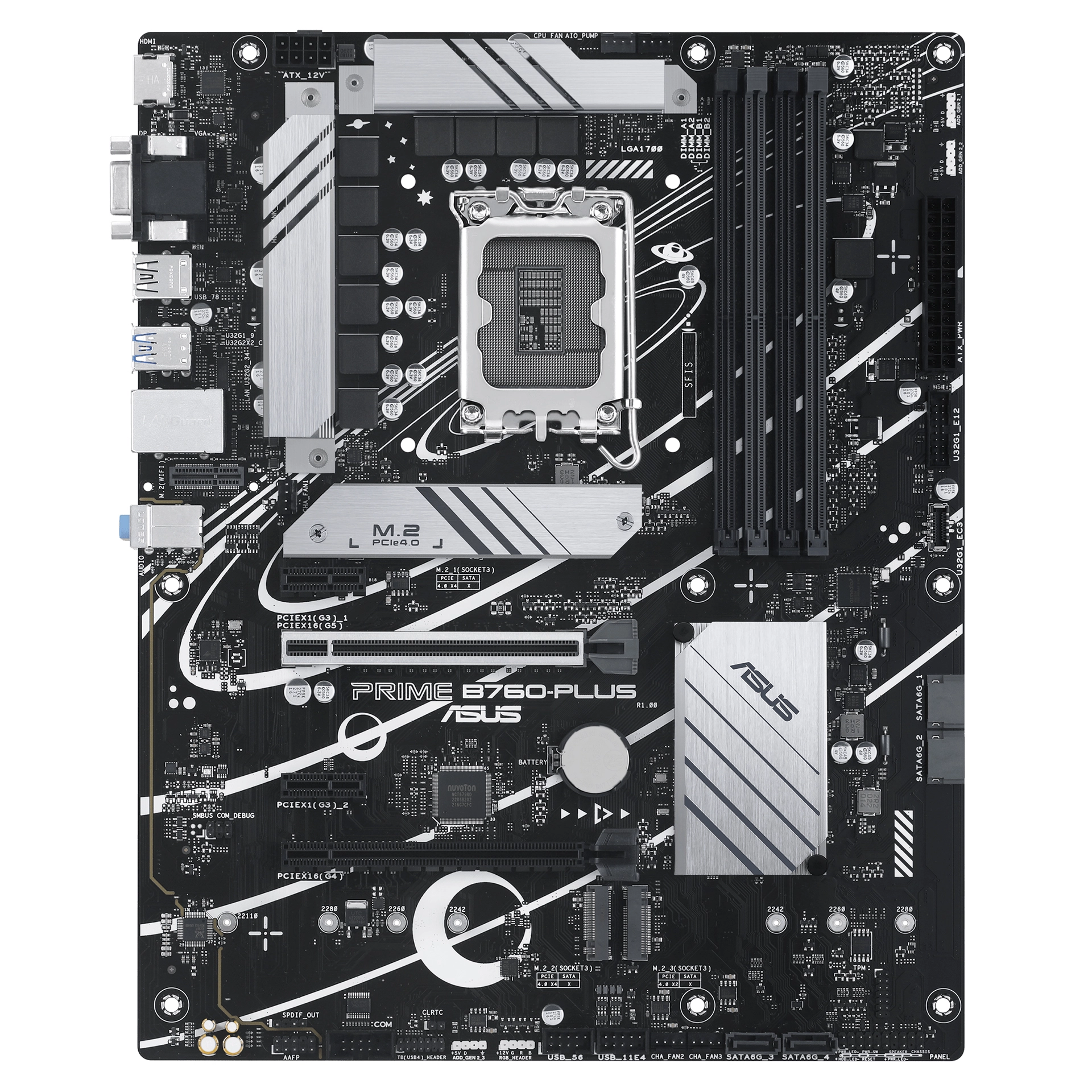 Материнская плата ASUS Prime B760-Plus, LGA1700