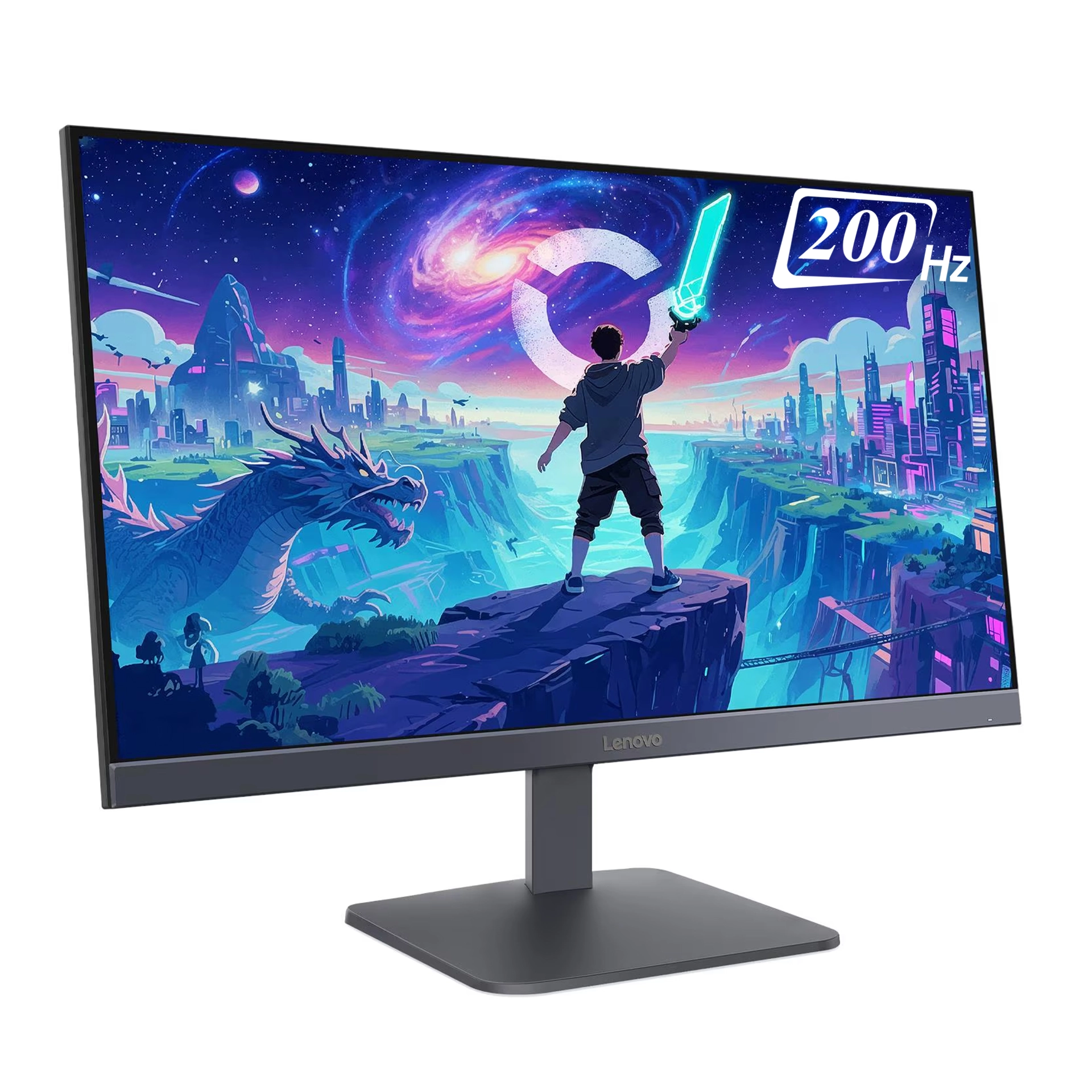Монитор 23.8" Lenovo LOQ 24-10, Lunar Grey