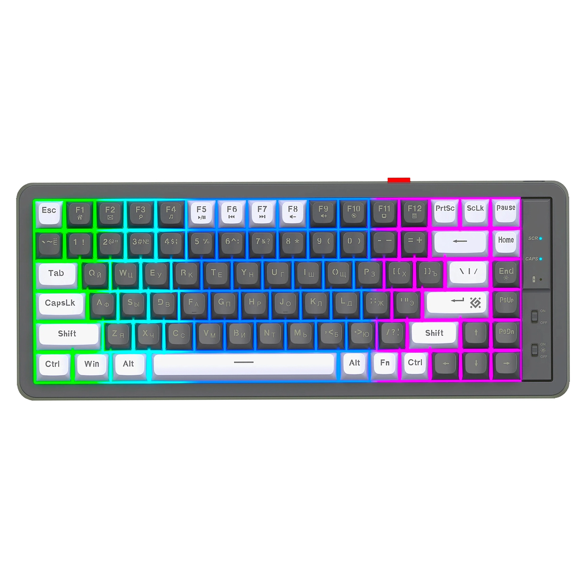 Клавиатура Defender Maro GK-325, Grey-White, USB — фото 2
