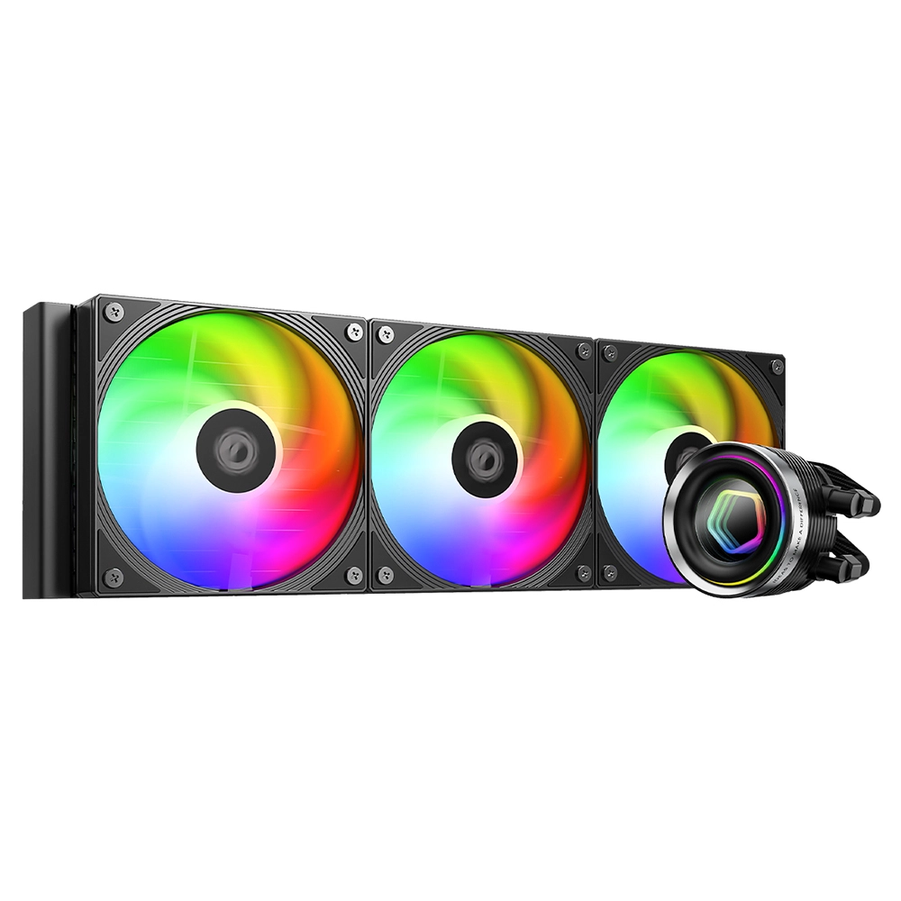 Система водяного охлаждения ID-Cooling FX360 INF Black — фото 1