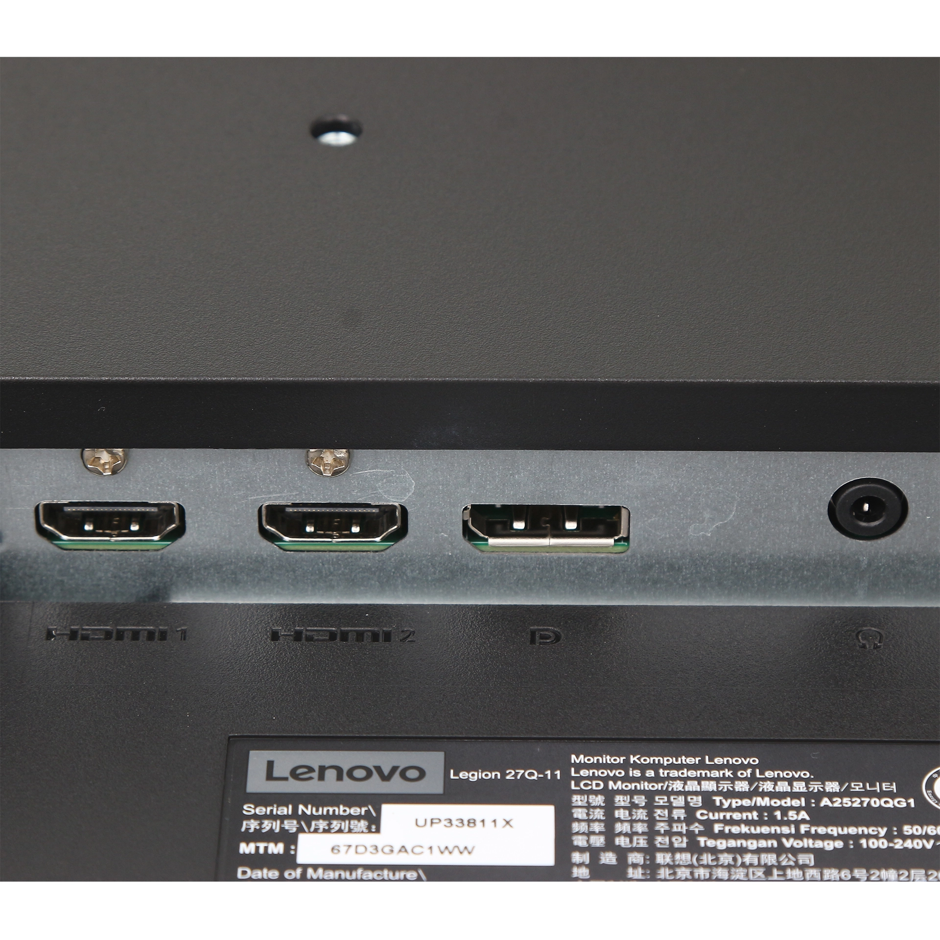 Монитор 27" Lenovo Legion 27Q-11, Black — фото 5