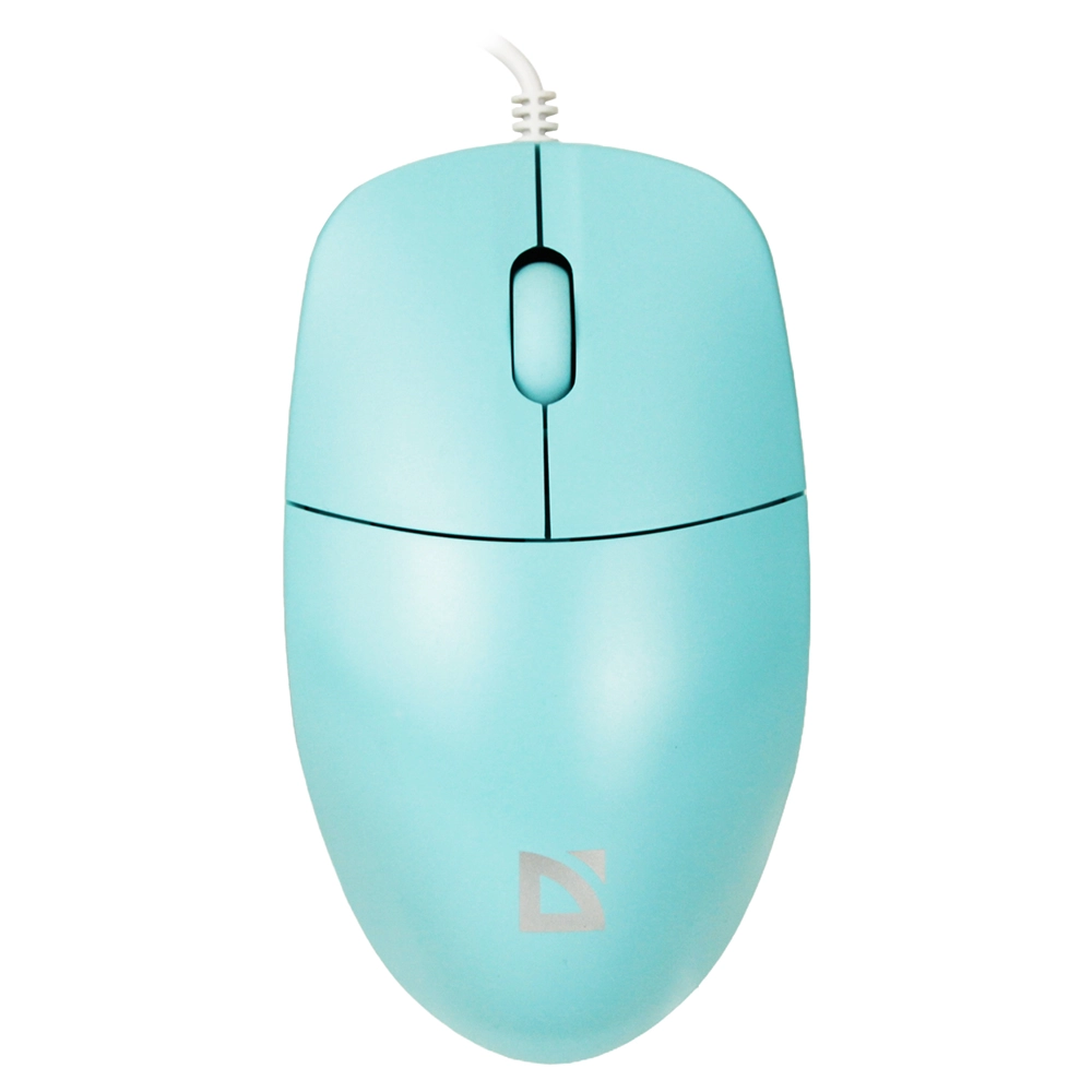 Мышь Defender Azora MB-241, Light Blue, USB — фото 2
