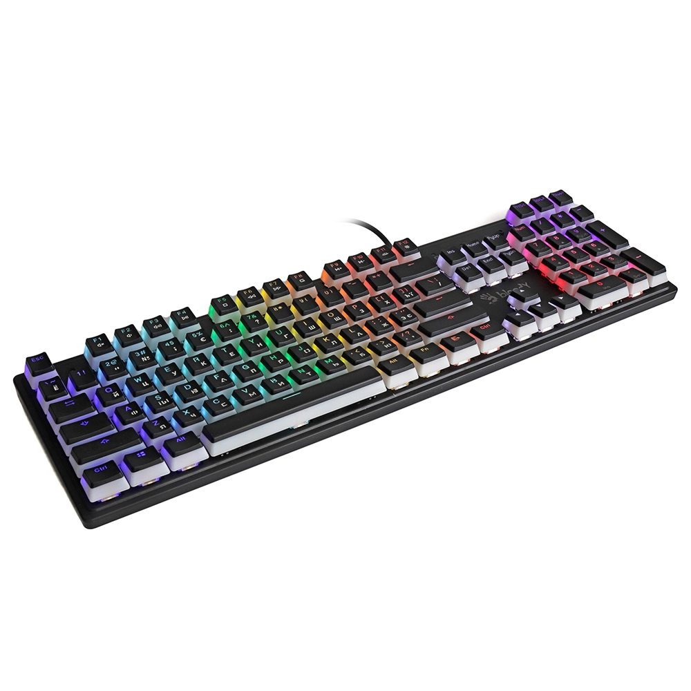 Клавиатура A4Tech Bloody S510R, Pudding Black, USB
