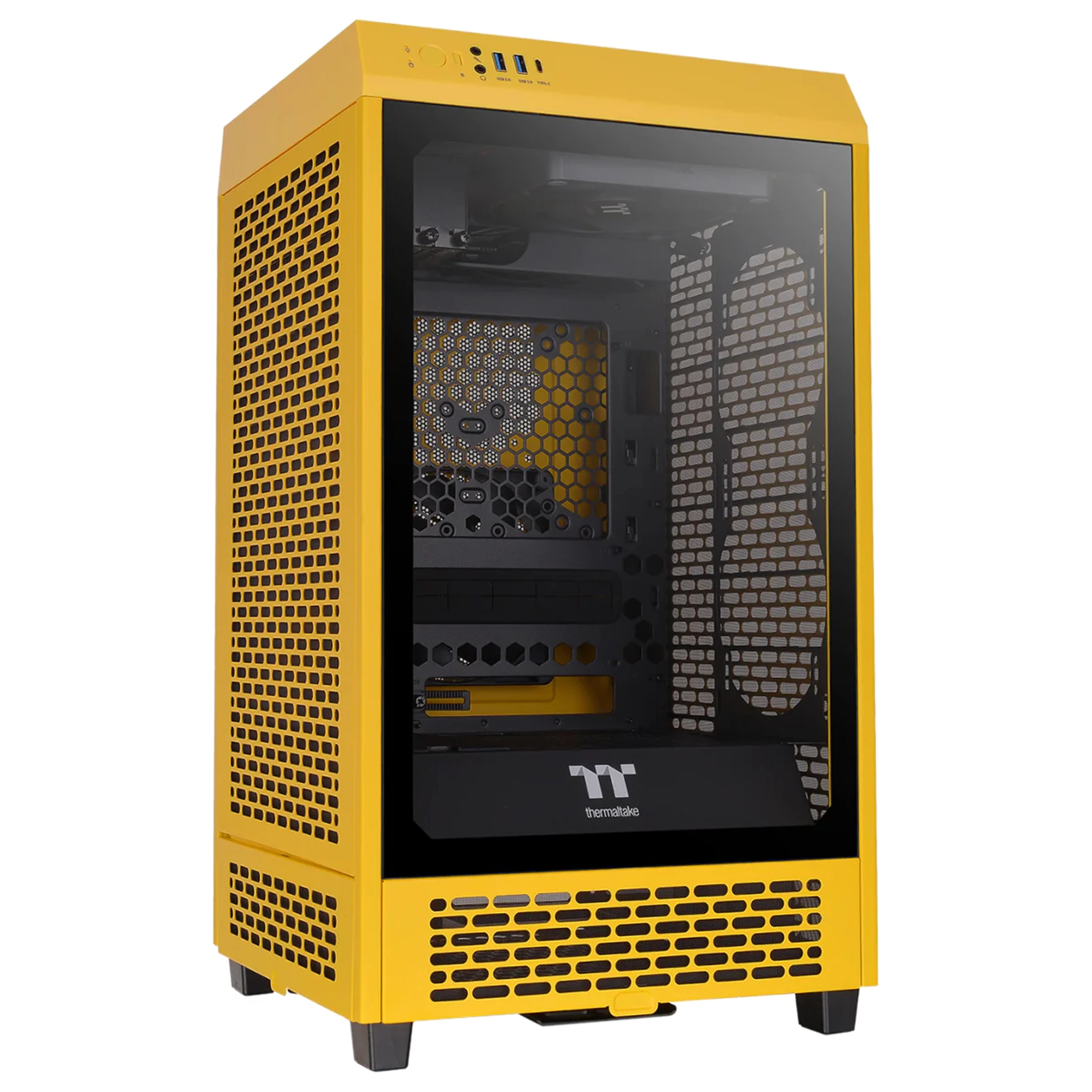 Корпус Thermaltake The Tower 200 Bumblebee, Yellow