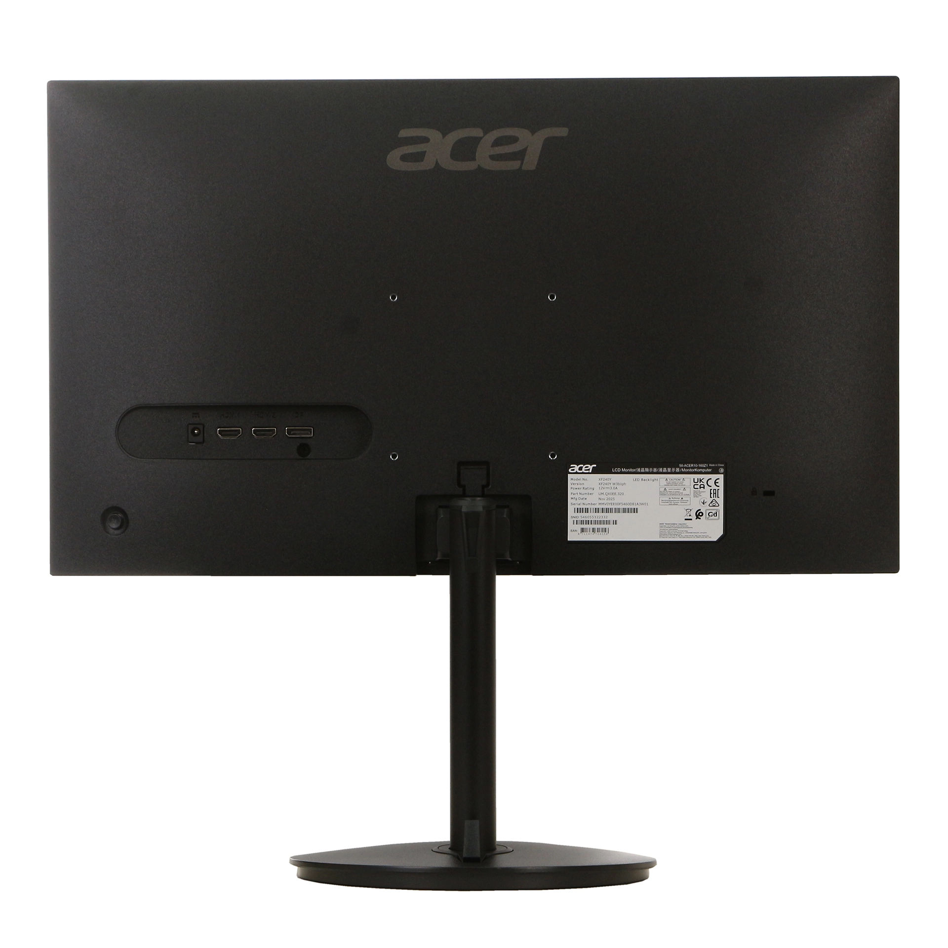 Монитор 23.8" Acer Nitro XF240YW3biiph, Black — фото 4