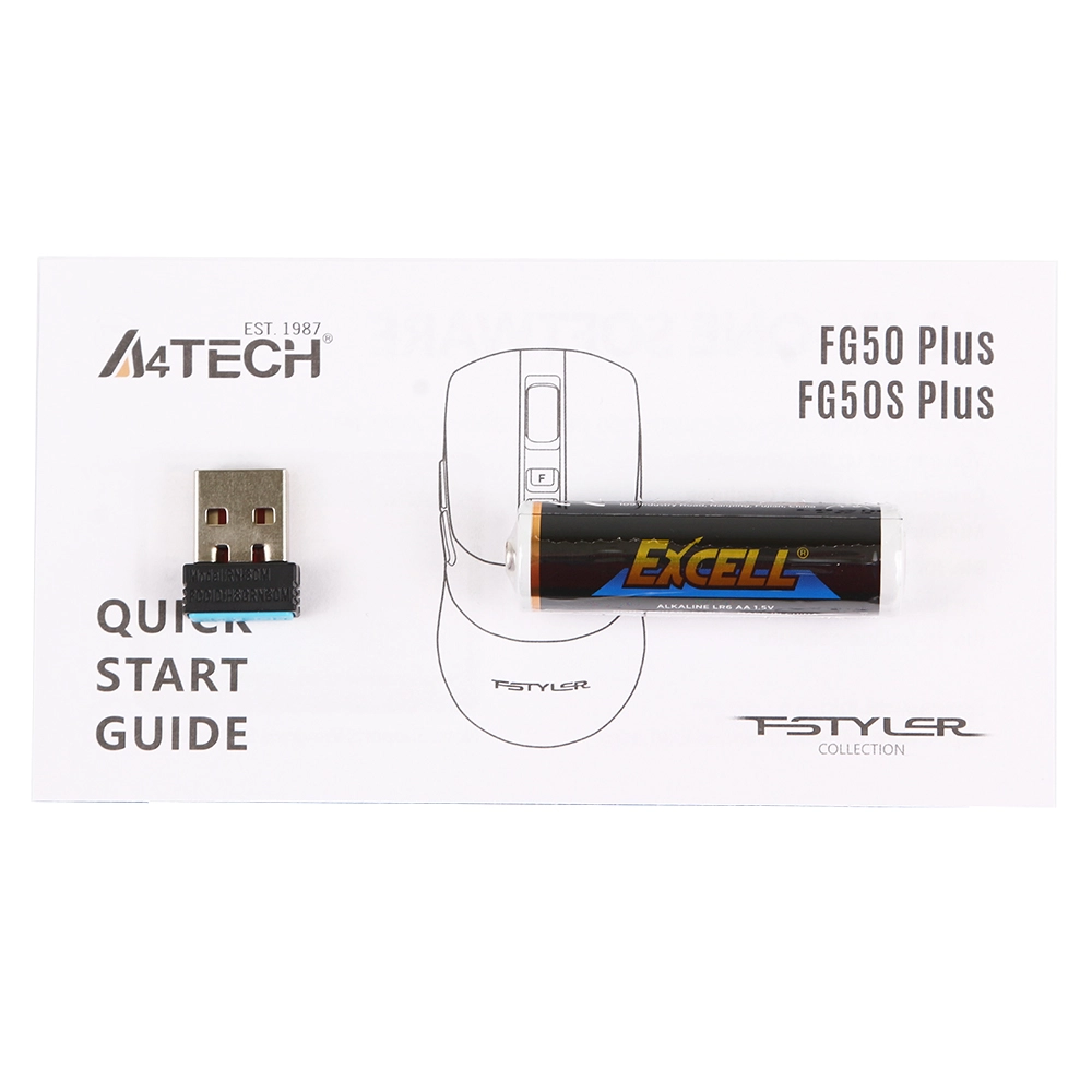 Мышь A4Tech Fstyler FG50S Plus, Pink, USB — фото 5